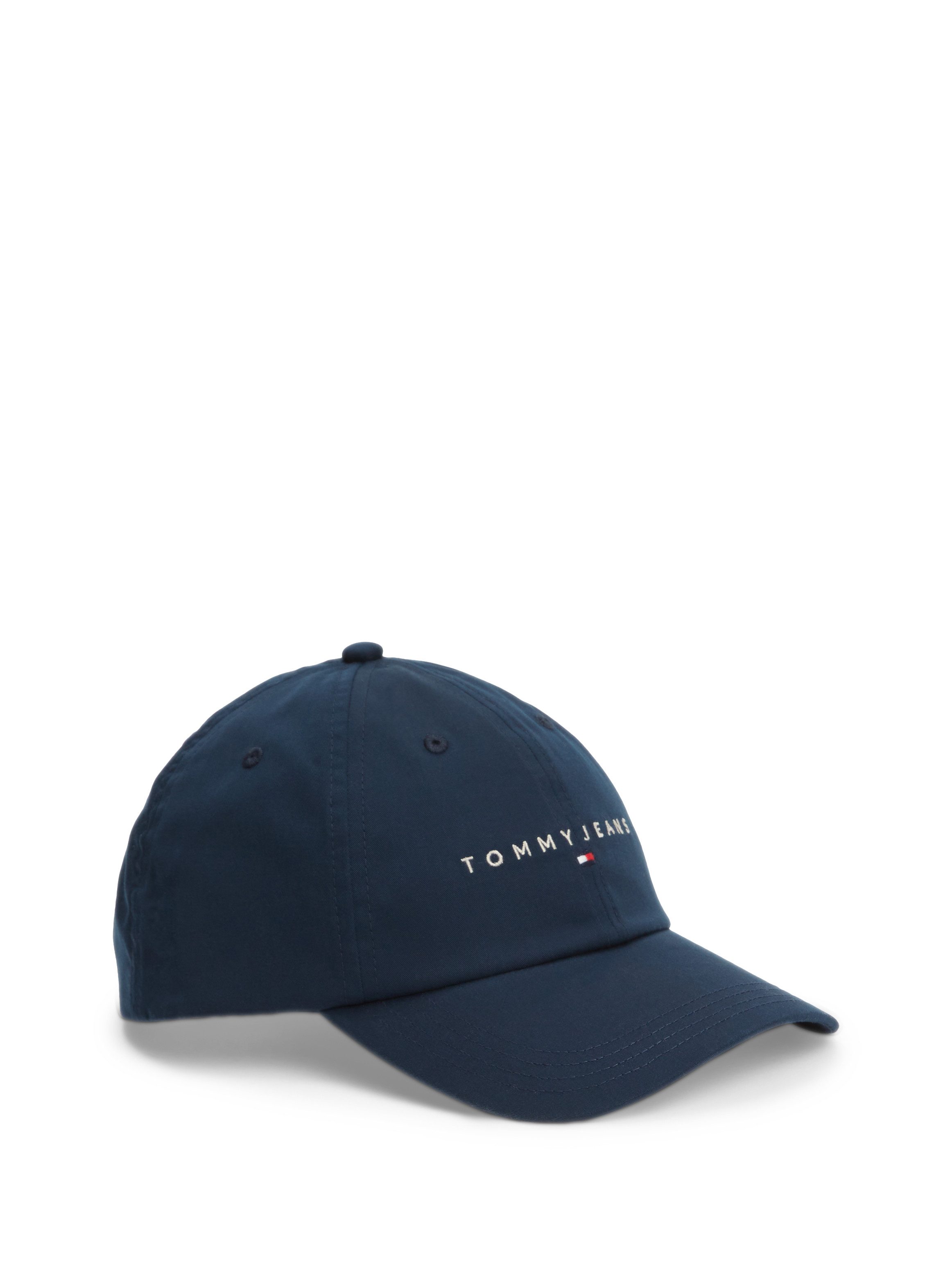Tommy Jeans Baseball Cap TJM LINEAR LOGO CAP Klettverschluss, Logostickerei, Tommy Jeans Schriftzug UNISEX