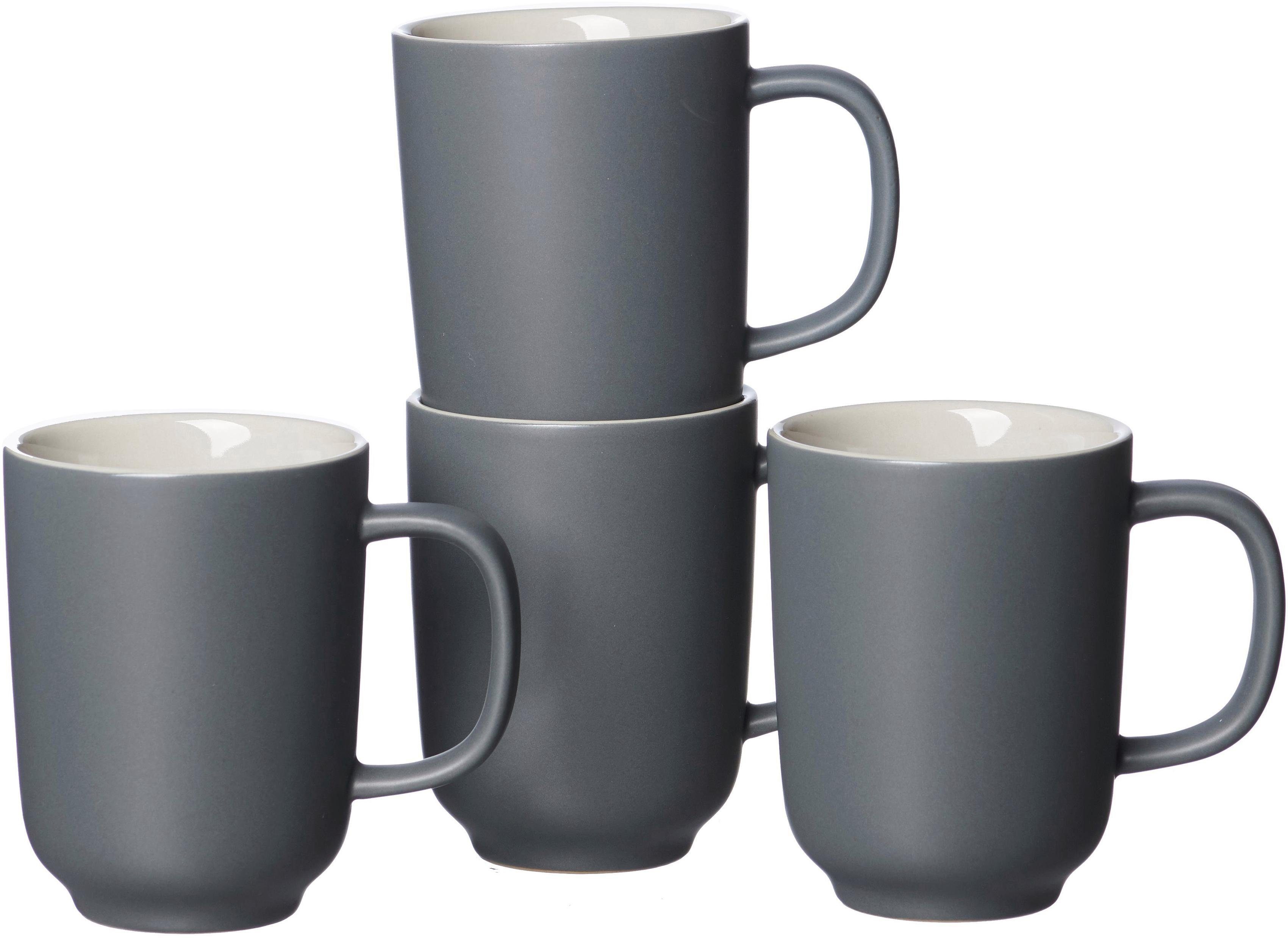 Ritzenhoff & Breker Becher Jasper, 4-tlg., Steinzeug, 4-teilig