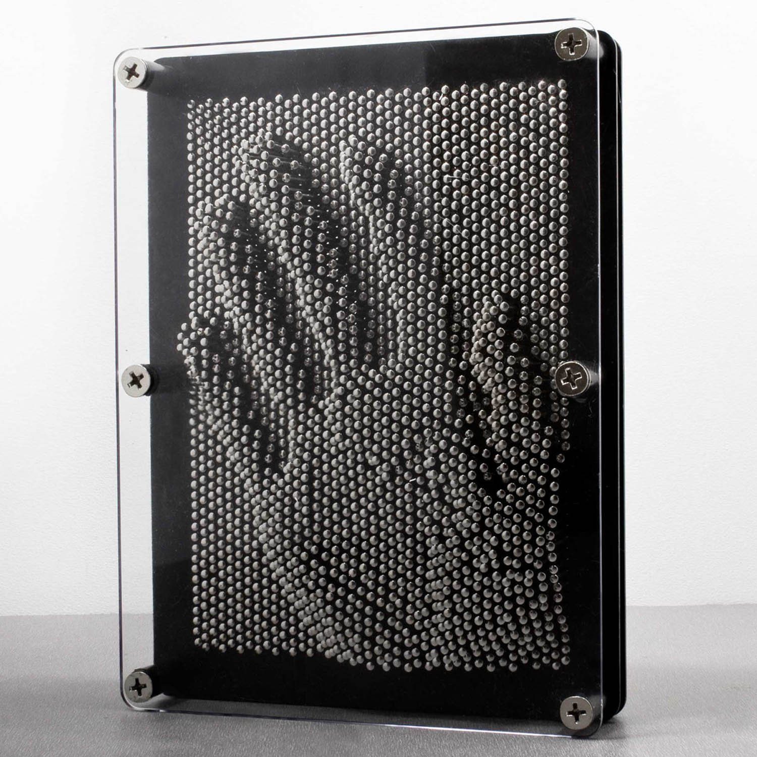 Goods+Gadgets Dekoobjekt 3D Nagelbild Pinart Bild günstig online kaufen
