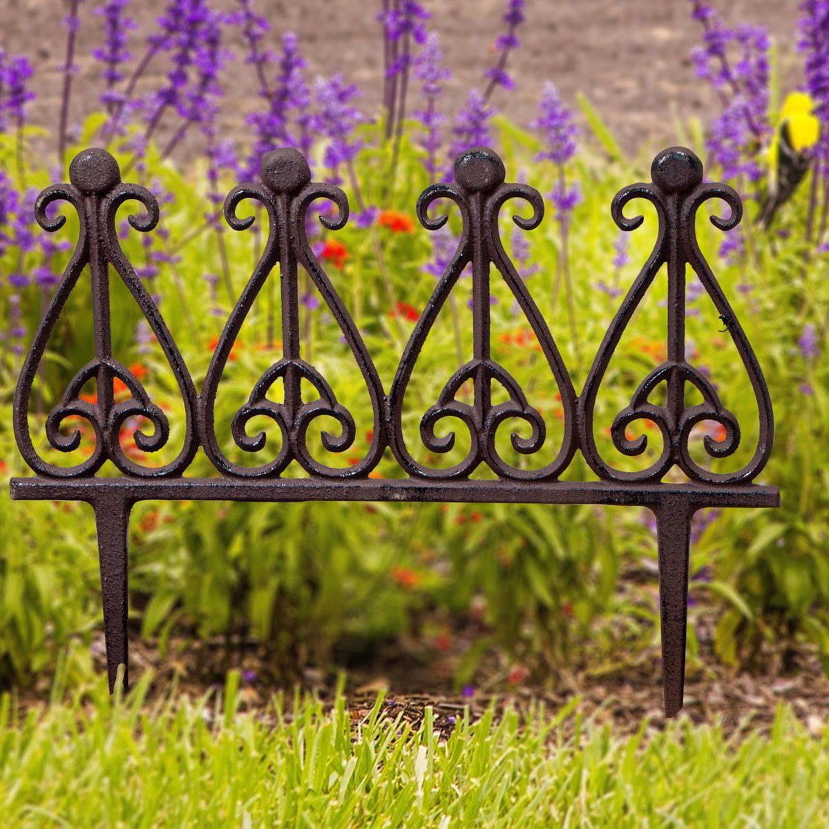 Antikas Gartenfigur Beetzaun, groß, Beeteinfassung aus günstig online kaufen
