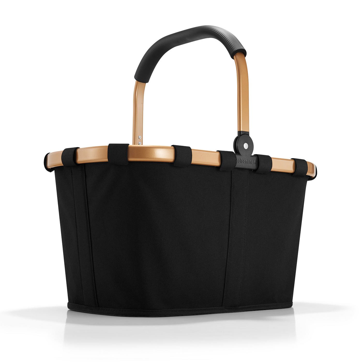 REISENTHEL® Einkaufskorb carrybag, 22 l, Standfüße, ummantelter Griff zum Umklappen, Innentasche Reißverschluss