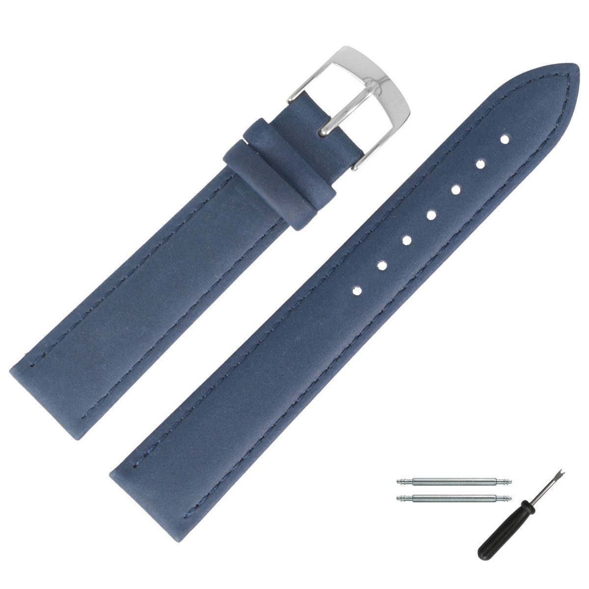 Uhrenarmband 18mm Leder