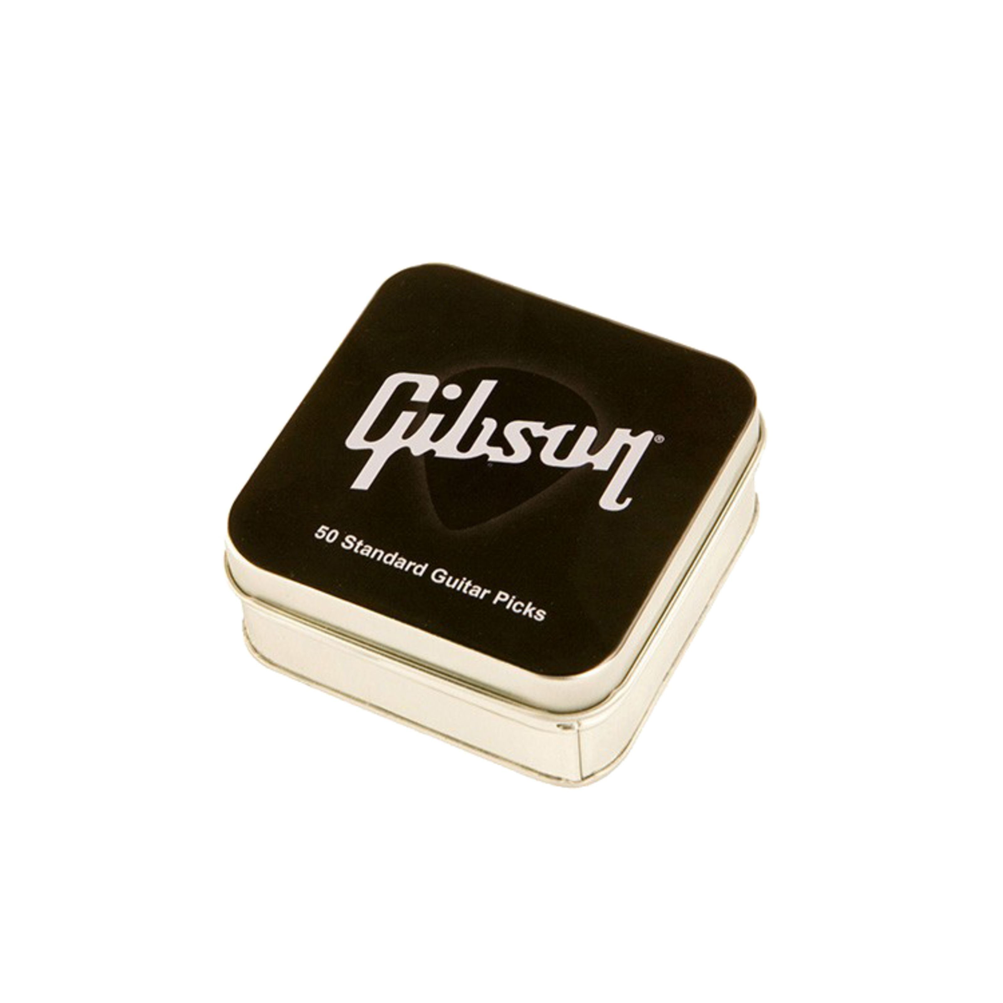 Gibson Plektrum, Plektrum Standard Medium Pick Tin 50 Standard Picks - Медиаторы Set