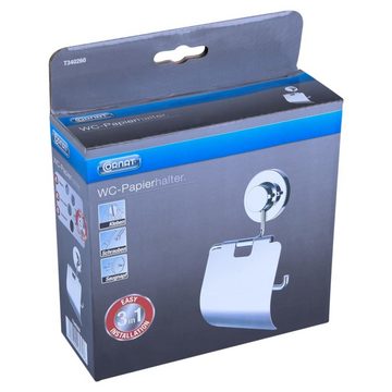 CORNAT Toilettenpapierhalter Toilettenpapierhalter 3in1 comfort Chrom