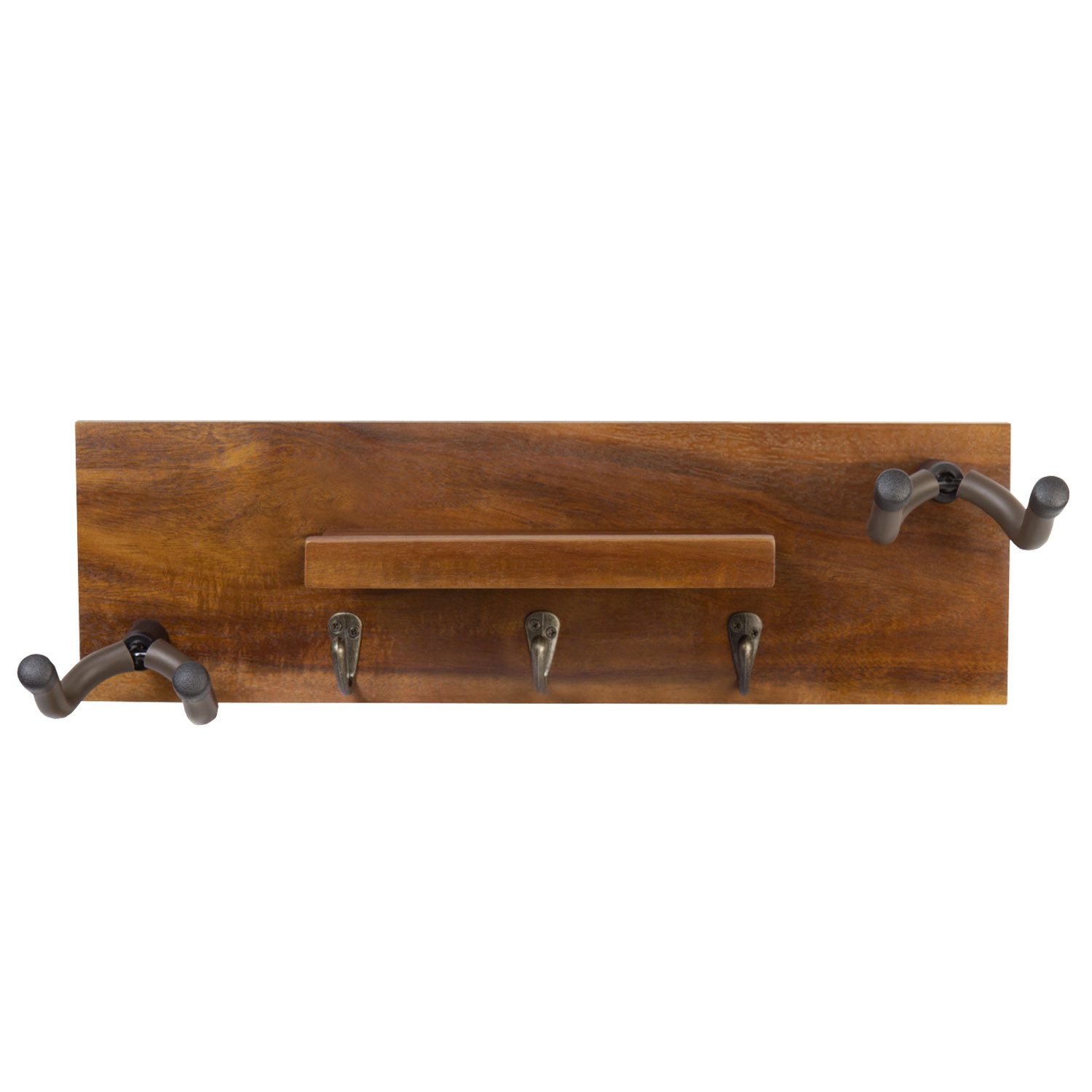 Gitarrenständer keepdrum Gitarren-Wandhalterung gs039a für 2 Gitarren und Zubehör