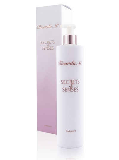 Ricarda M. Bodylotion "Secrets of Senses" 400ml, nährende Textur für seidige Haut, mit bezauberndem Duft