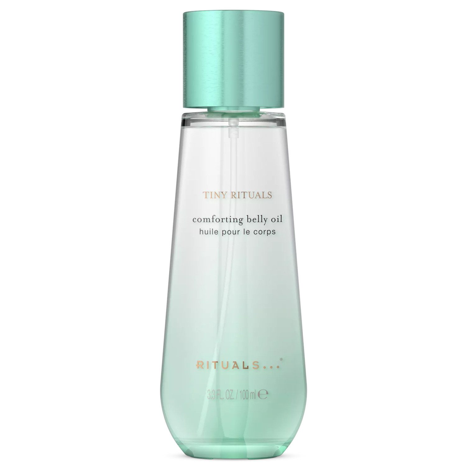 Rituals Körperöl Rituals Tiny Rituals Comforting Belly Oil 100 ml – Bauchöl, 1-tlg., Trockenöl 9 Inhaltsstoffe Vegan Schwangerschaftspflege