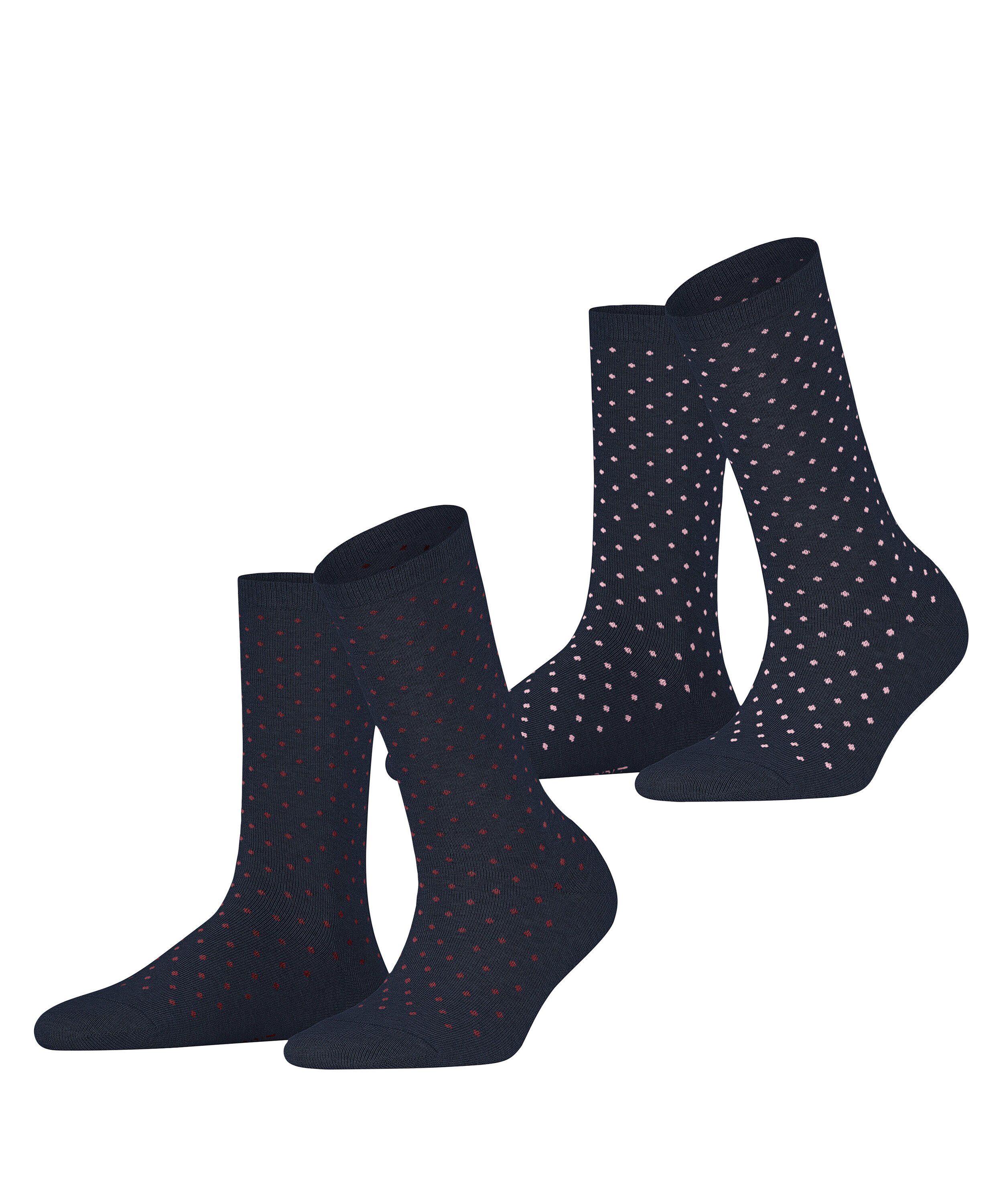 Esprit Socken Esprit Fine Dot 2-Pack Damen aus Biobaumwolle (2-Paar) aus Biobaumwolle