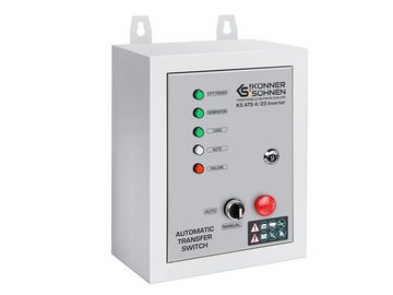 Könner & Söhnen Stromerzeuger KS ATS 4/25 Inverter, (Automatisches Netzumschaltgerät, 1-tlg., (230 und 400 V), startet / stoppt den Generator und schaltet automatisch um