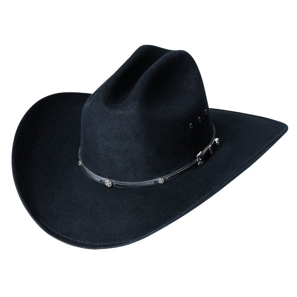 Stars & Stripes Cowboyhut San Antonio Fauxfelt Westernhut inkl. Hutband mit günstig online kaufen