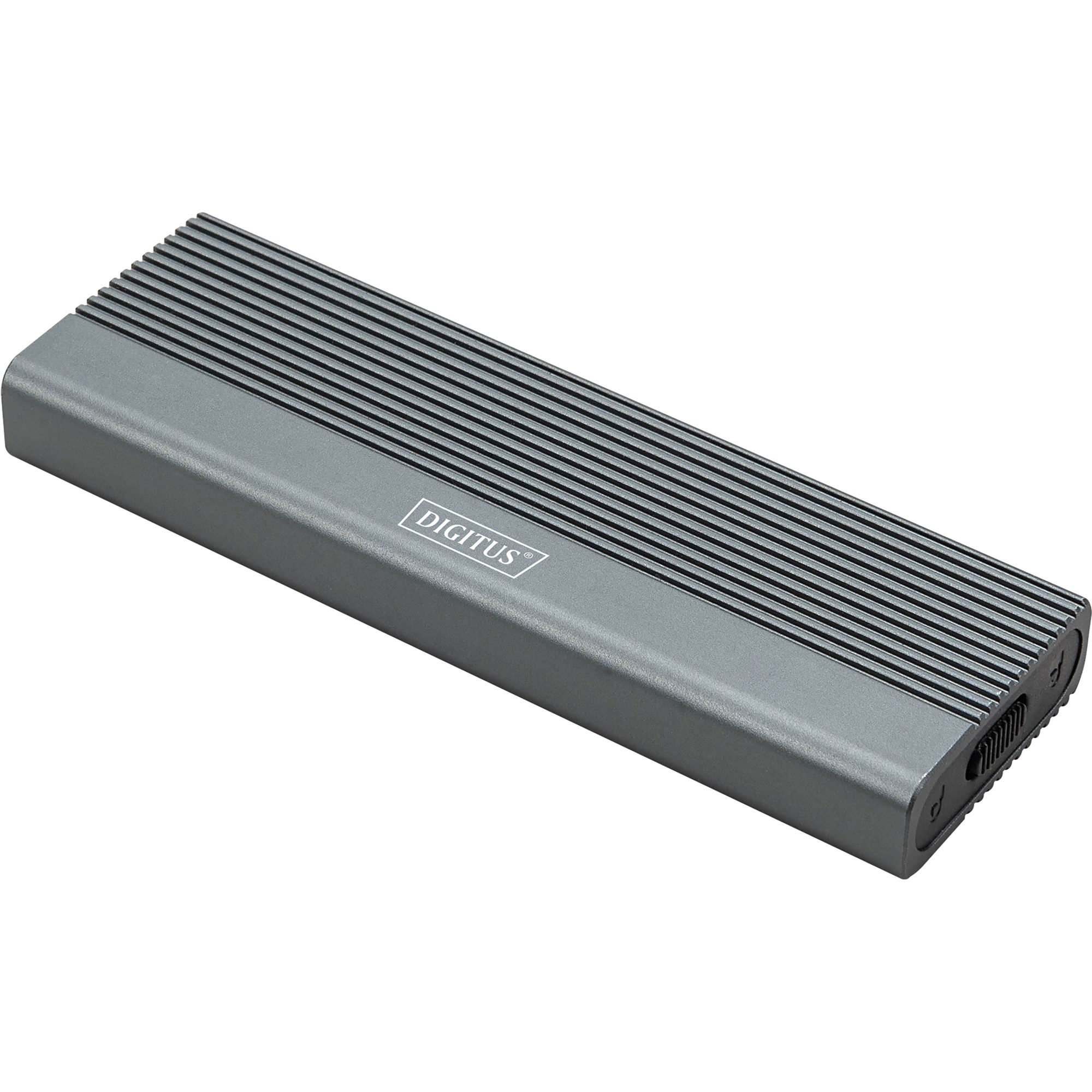 Digitus Festplatten-Gehäuse Digitus DA-71120-1 USB M.2 SSD, Laufwerksgehäuse, (NVMe 10Gbps USB