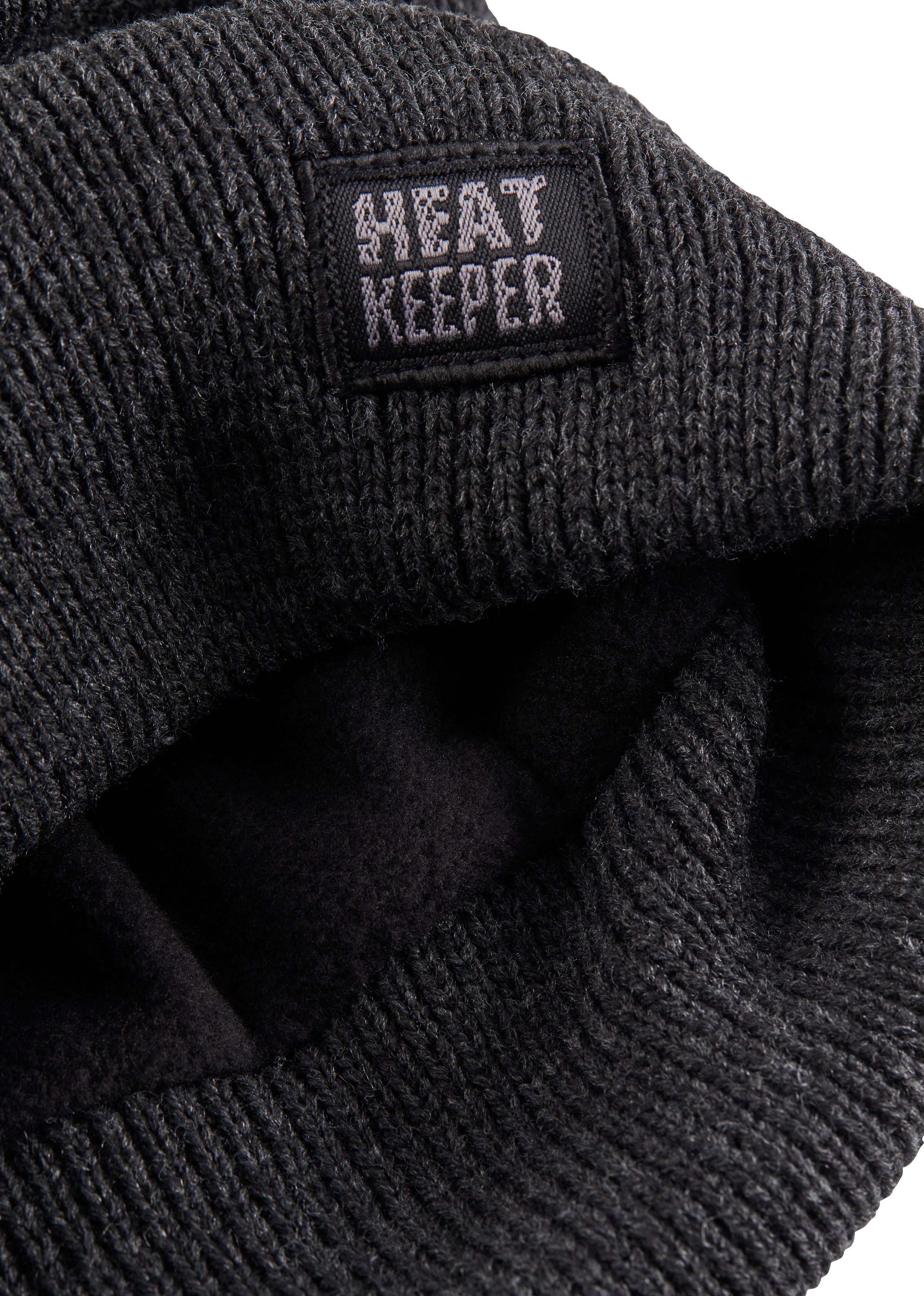Heatkeeper Strickmütze Thermo Herren Mütze, Perfekte Kombi von Thermo und Mode.