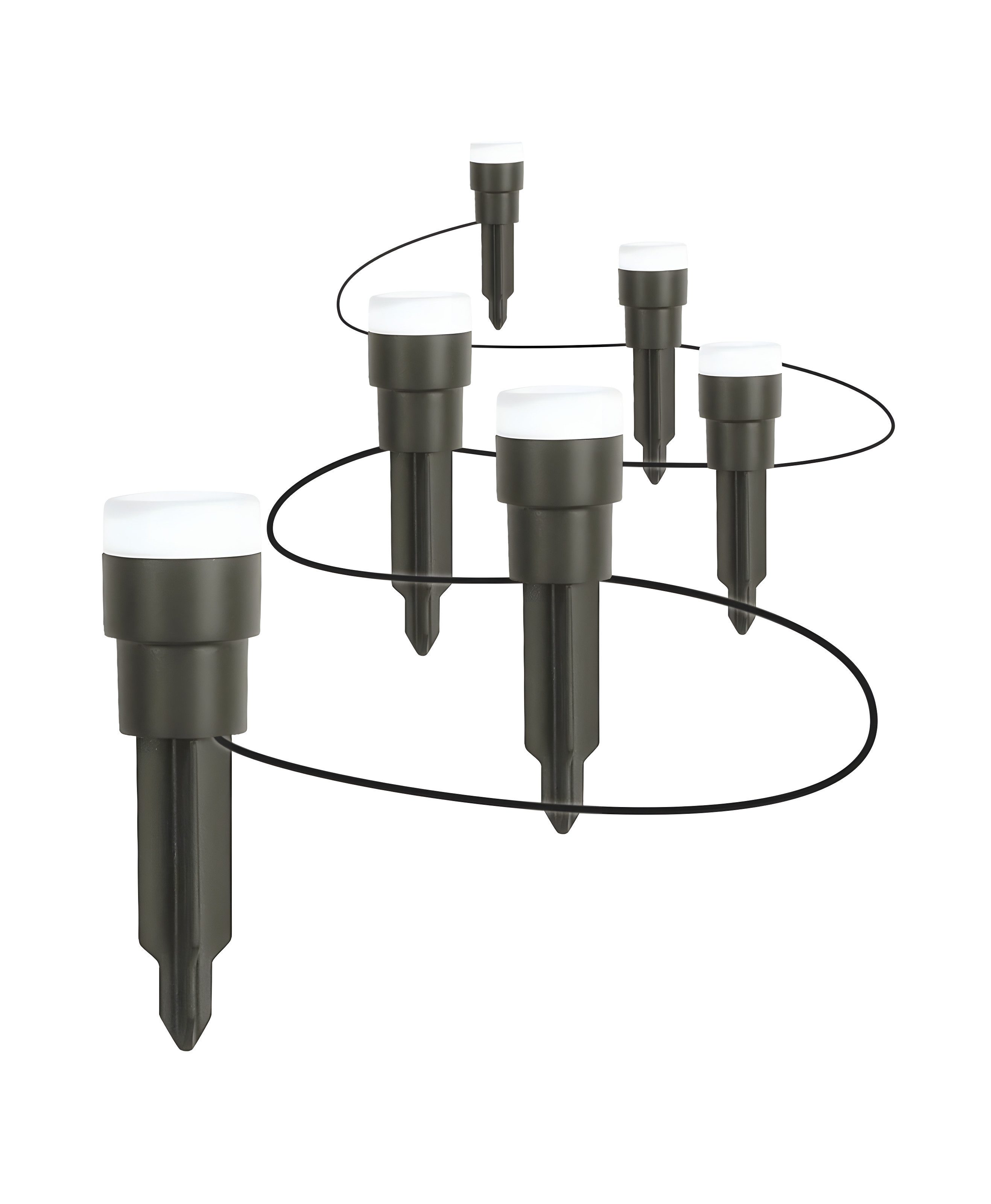Osram LED Gartenstrahler OSRAM LED Garten Lichterkette Endura DOT, LED fest integriert, warmweiss 3000K