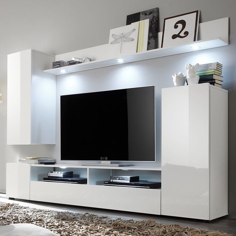 trendteam Wohnwand, Schrankwand TV-Möbel Fernsehschrank Anbauwand günstig online kaufen