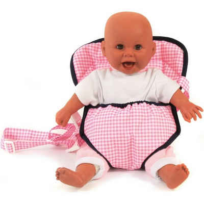 CHIC2000 Puppen Accessoires-Set 782 46 Puppen-Tragegurt, Pink Checker