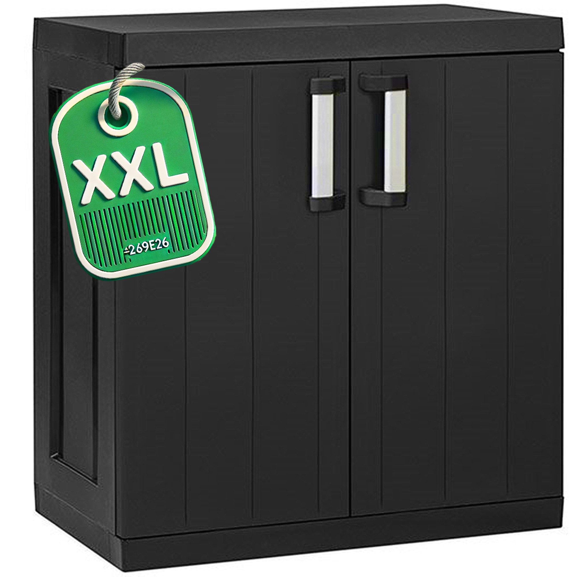 ONDIS24 Mehrzweckschrank Kunststoffschrank HERO XXL Haushaltschrank günstig online kaufen