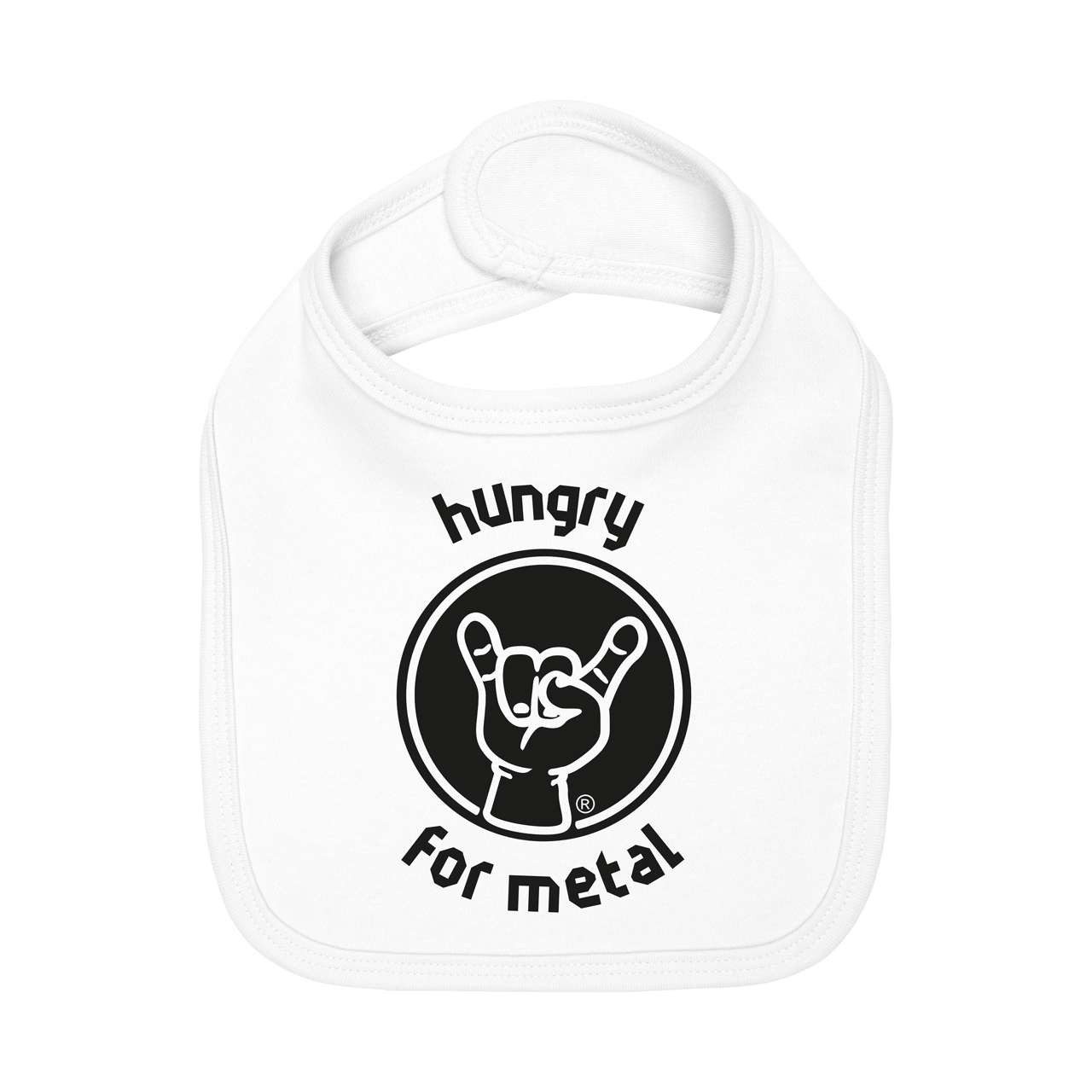 Metal Kids Lätzchen mit Hungry For Metal Druck für Babys