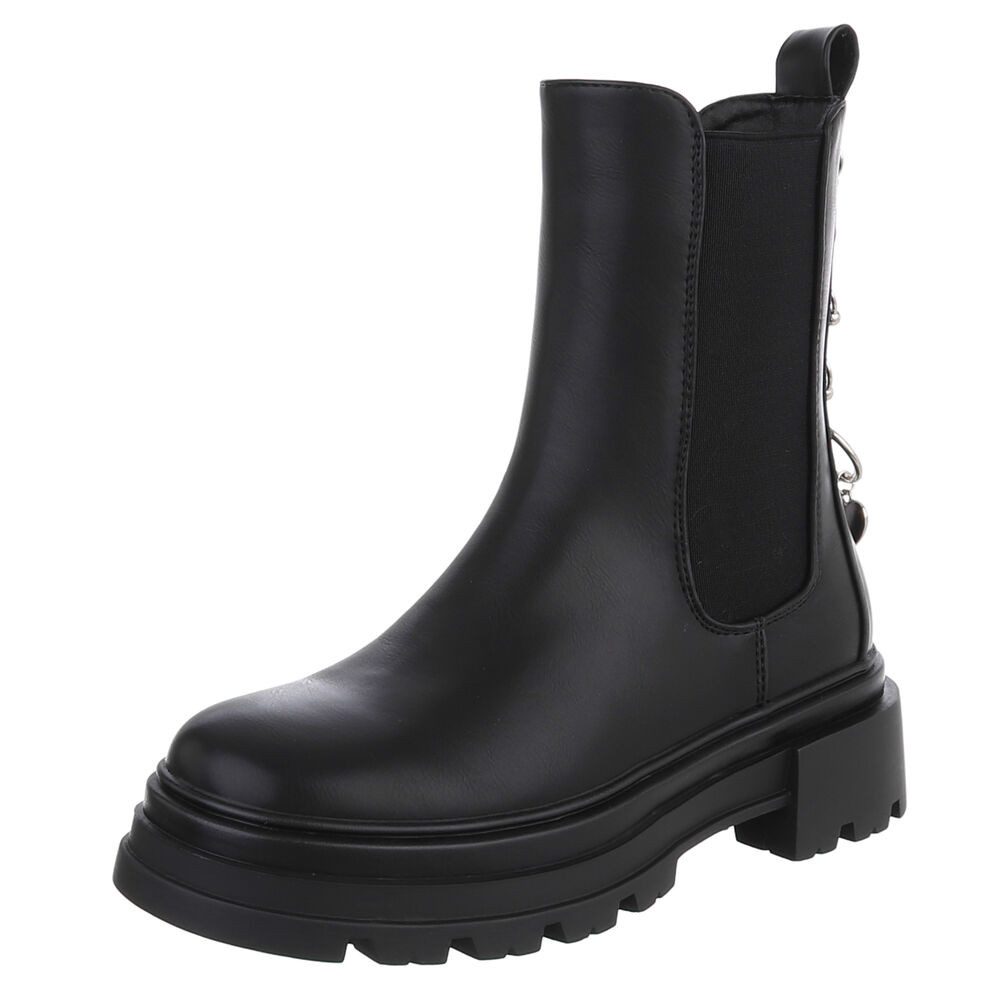 Trendiger Chelsea Boot für Damen – Bequem und Stylisch Plateaustiefelette