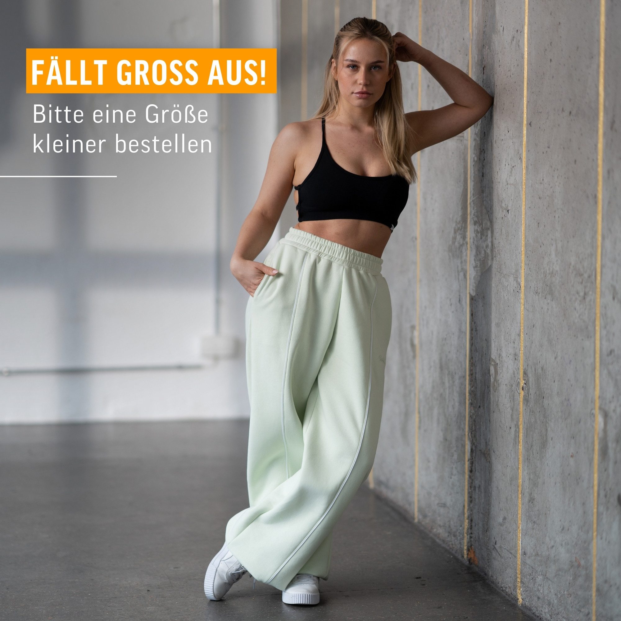 Smilodox Jogginghose Damen Siara, Bequeme Freizeithose mit Seitentaschen, Gym & Homewear Trainingshose mit verstellbarem Beinabschluss