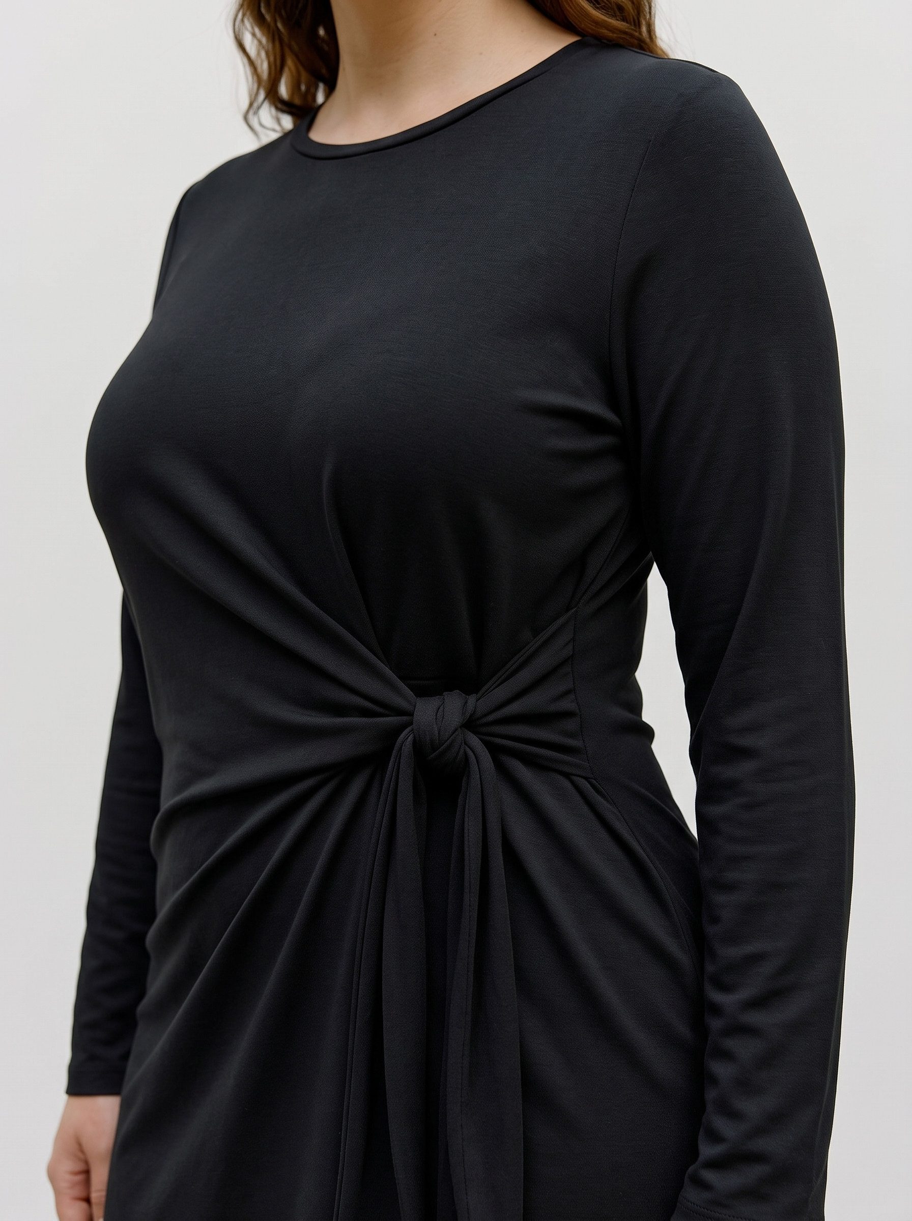 Vero Moda Minikleid VMJILL LS DRESS JRS NOOS CUR Materialmix