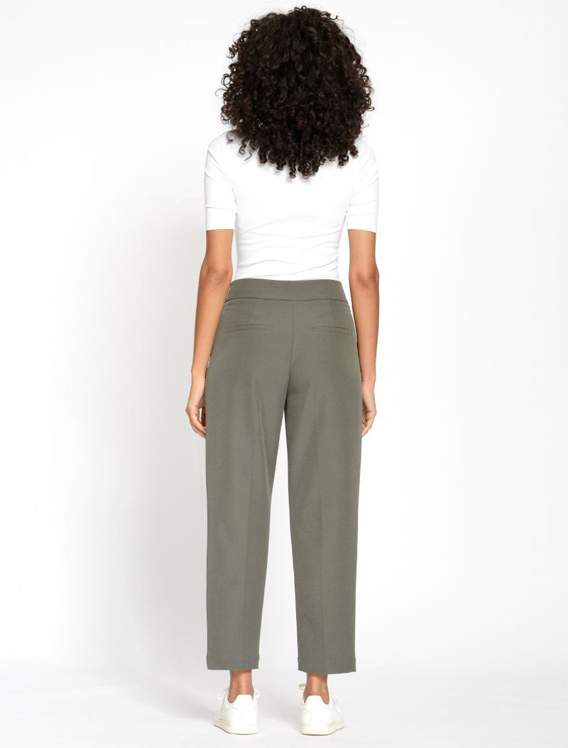 GANG Stoffhose Gang Stella Cropped Relaxed Fit (1-tlg)