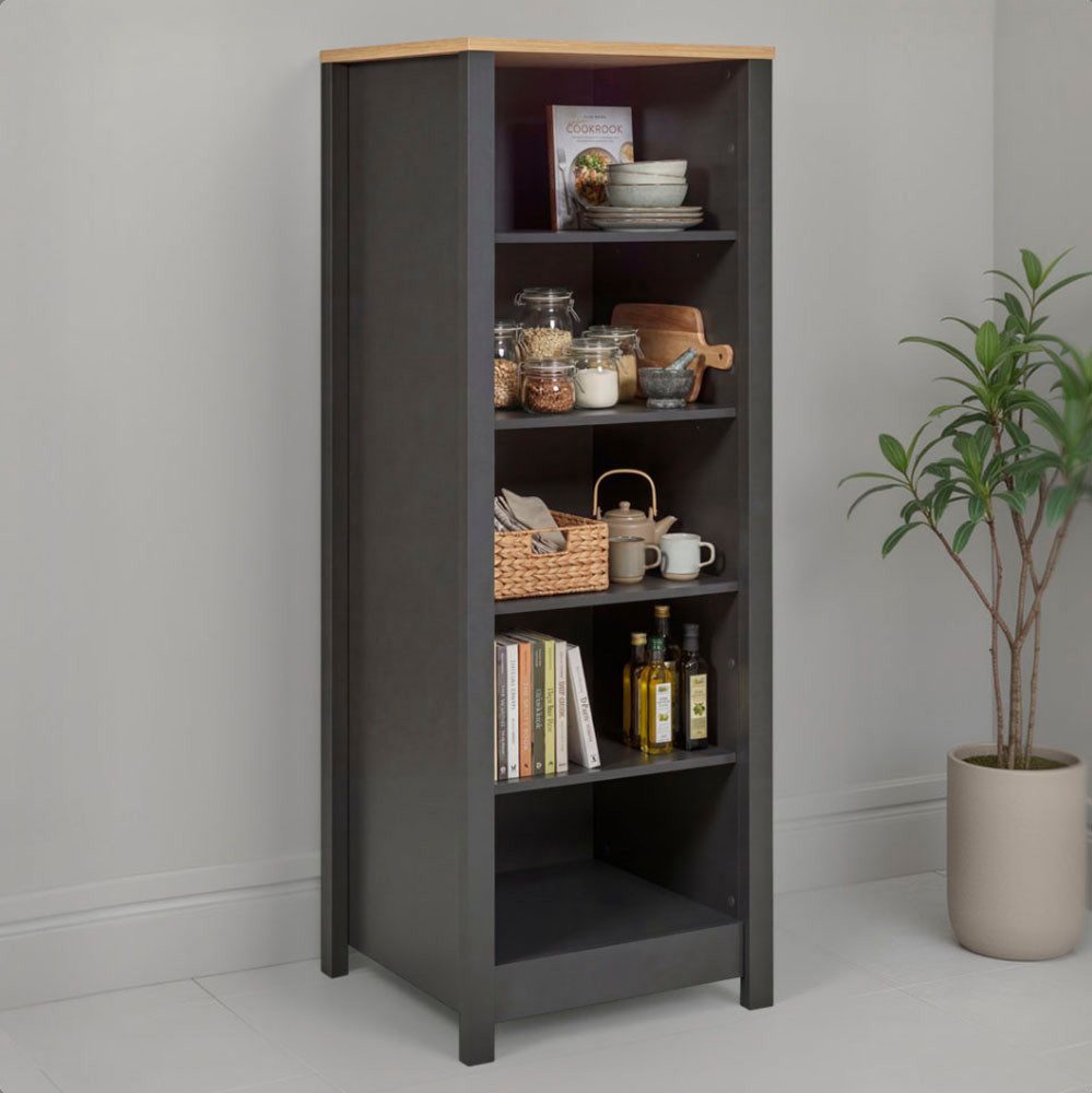 Inter Link Standregal Pienza, Küchenregal, Ablageregal, Gewürzregal, 1-tlg., Stauraum-Modul, passend zur Modularen Küche, 60x60x167 cm