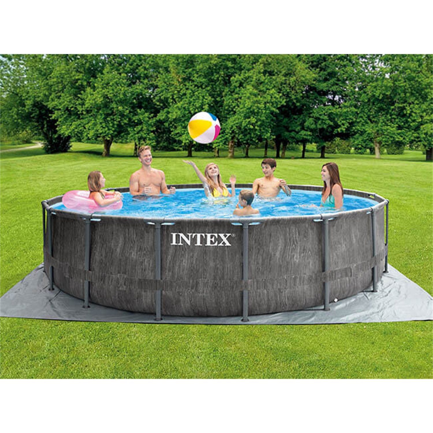 Intex Rundpool 26742GN Frame Pool Set günstig online kaufen