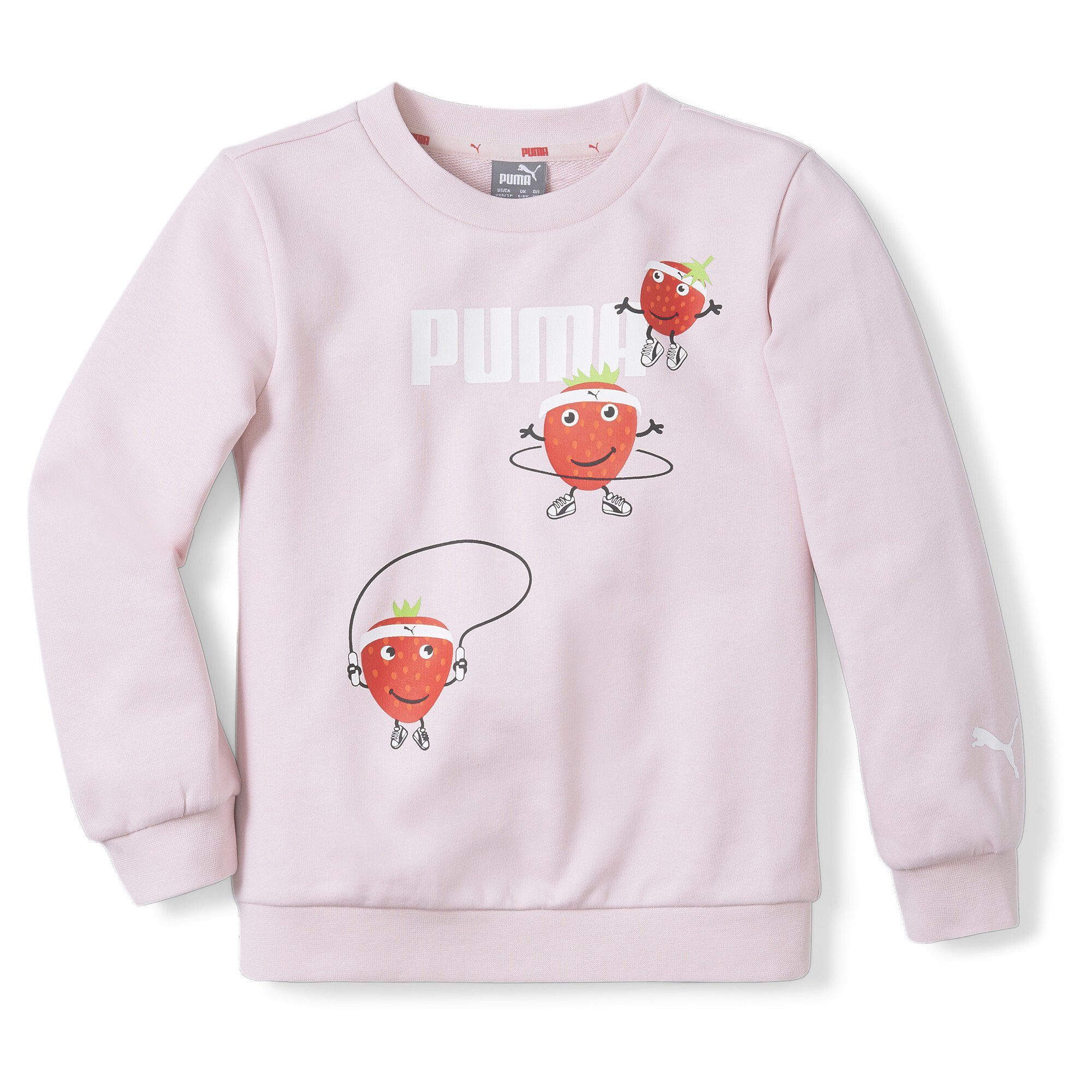 Kinder Teens (Gr. 128 - 182) PUMA Sweater Fruitmates Kinder-Sweatshirt mit Rundhalsausschnitt Regular