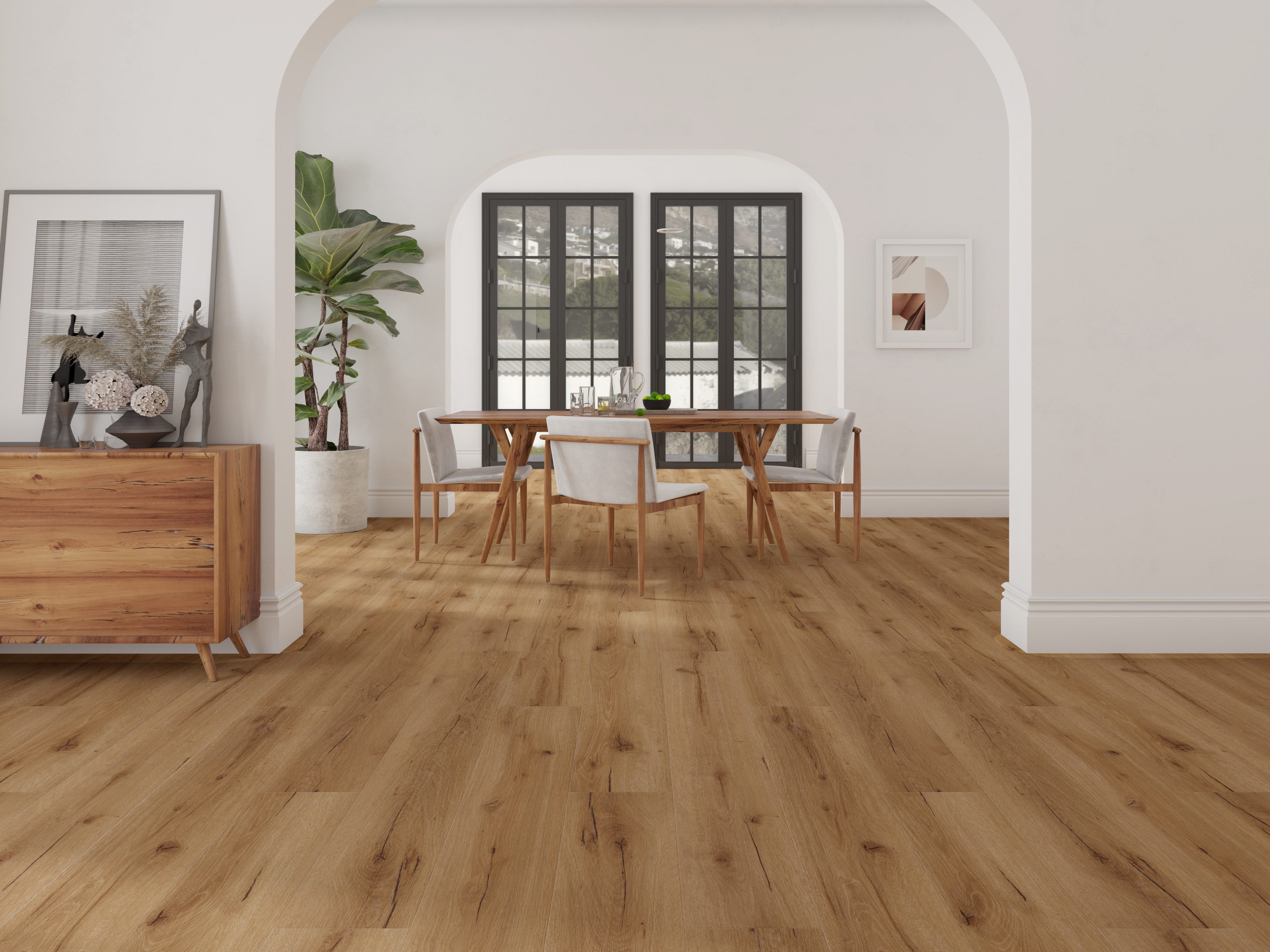 Timefloor Vinylboden Timefloor Vinylboden Eiche Braun Landhausdiele 4 mm