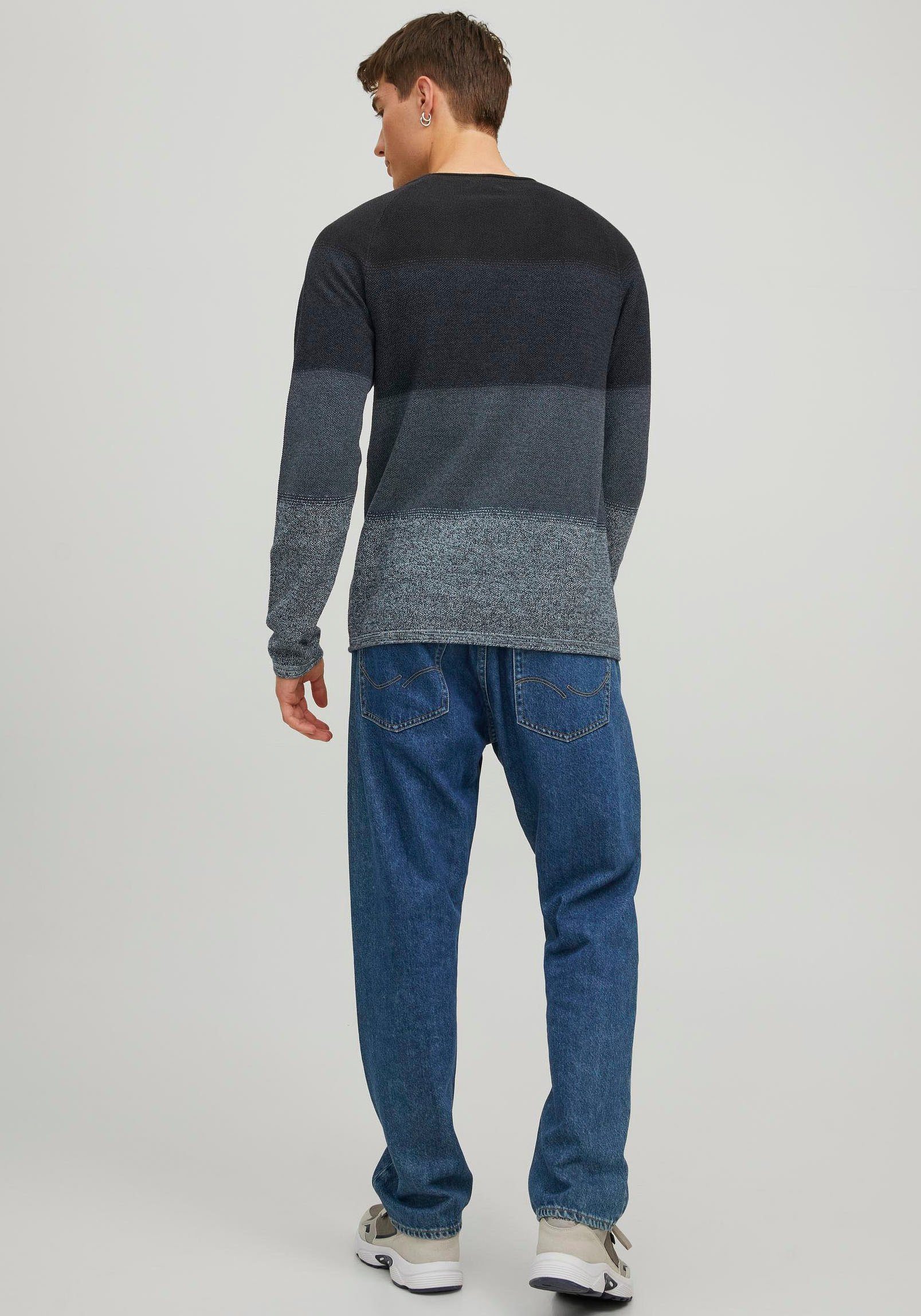 Jack & Jones Rundhalspullover HILL Rosin KNIT