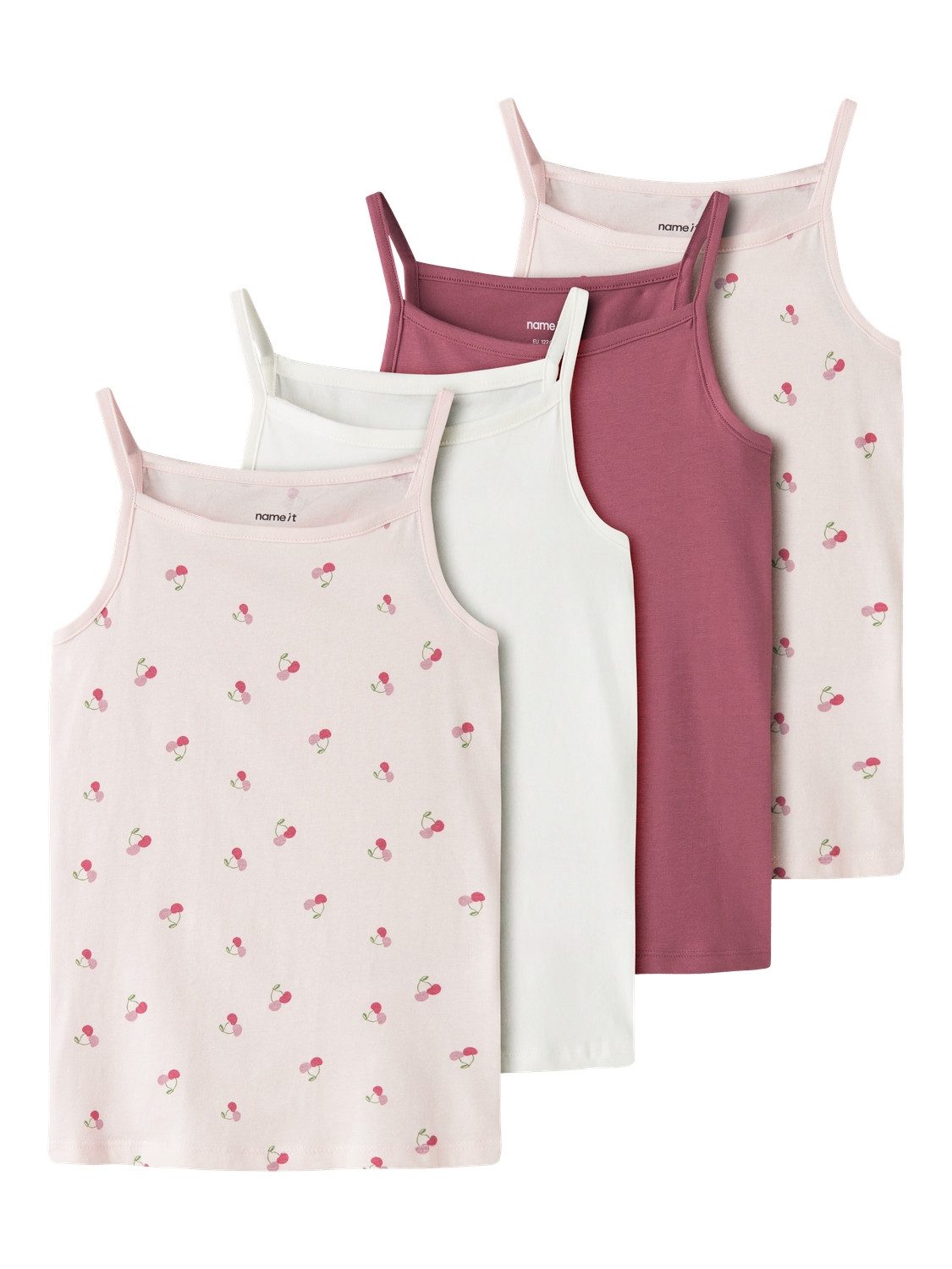 Name It Unterhemd (4-St) Nkfstrap Top 4P Aop