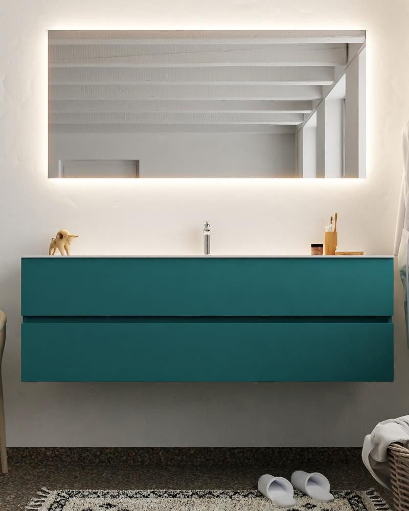 Waschtisch set ozeanblau vica 150 cm NV76341869