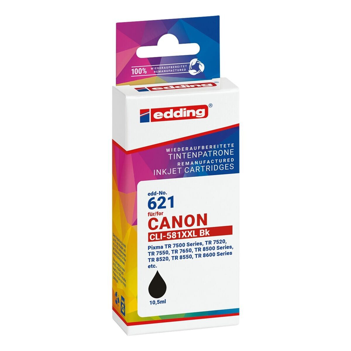 edding Tintenpatrone (ersetzt Canon »CLI-581XXL BK«)