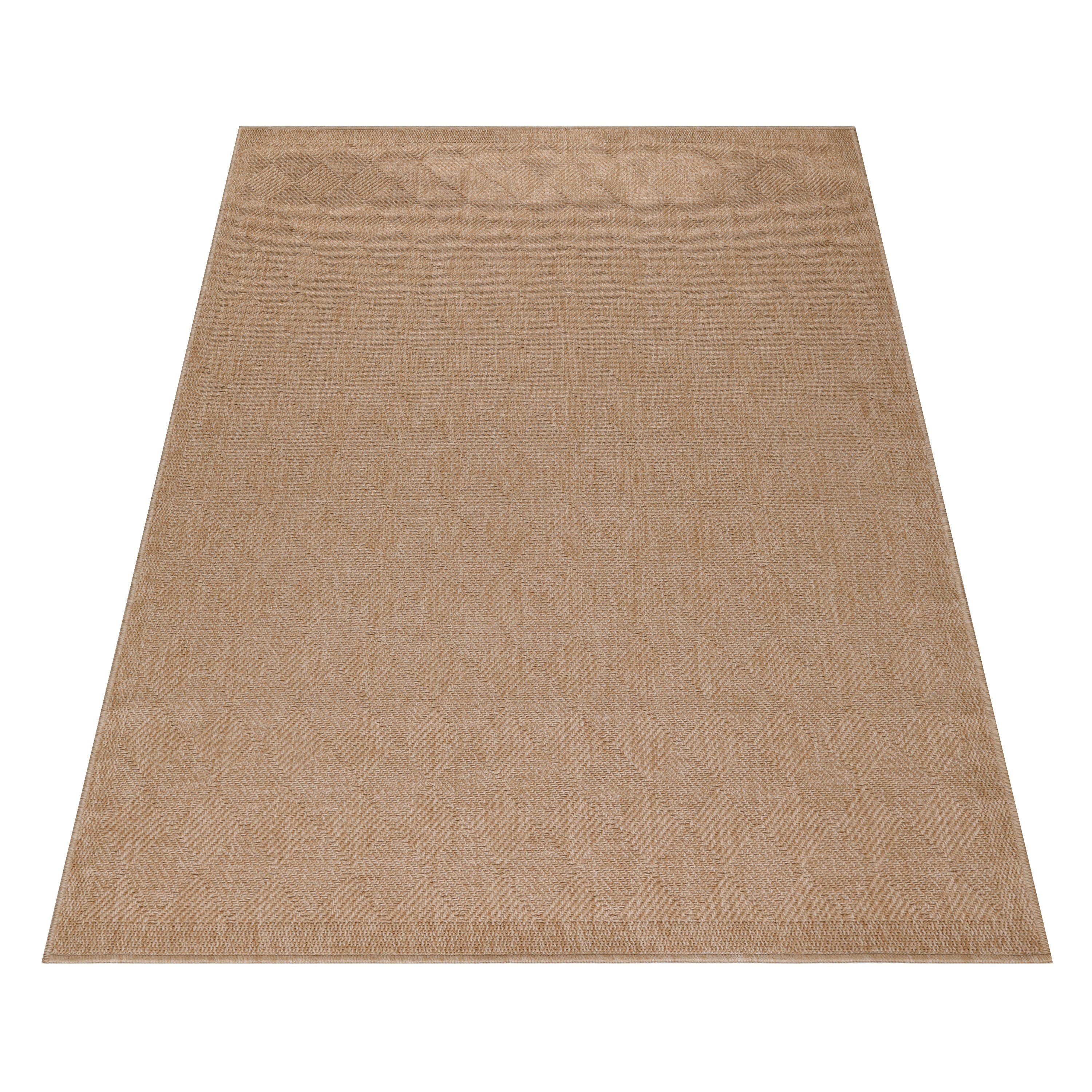 SIMPEX24 Outdoorteppich Vintage Design, Läufer, Höhe: 5 mm, Outdoor Teppich günstig online kaufen