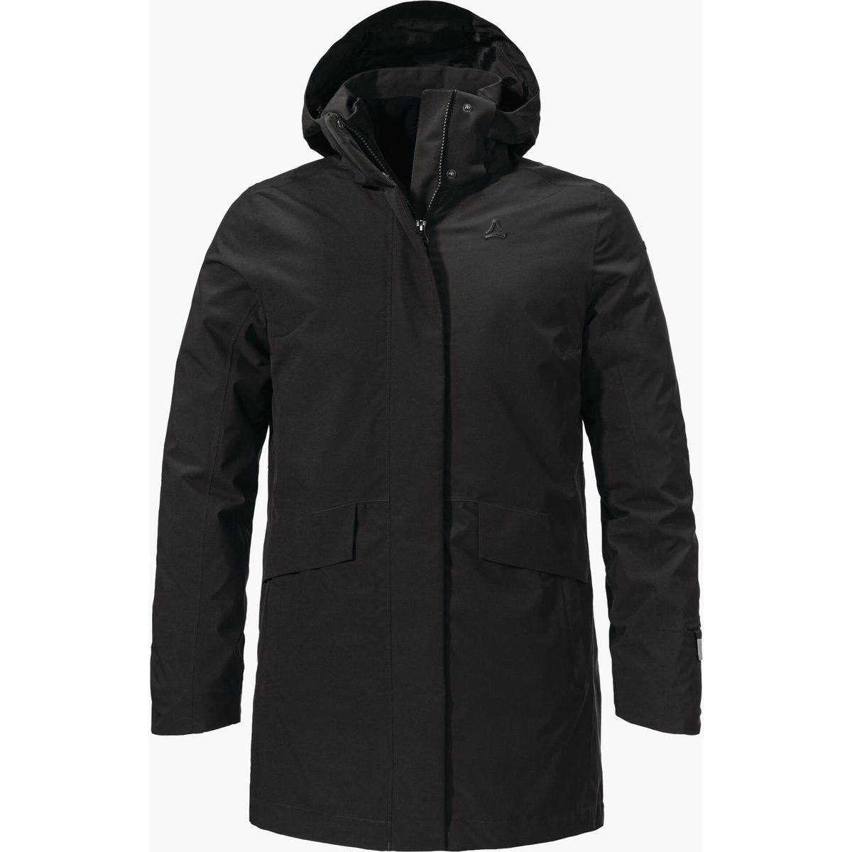 Schöffel 3-in-1-Funktionsjacke 3in1 Parka Style Borkol Women Vielseitiger Damen-Parka mit wasserdichter Außenjacke und separat