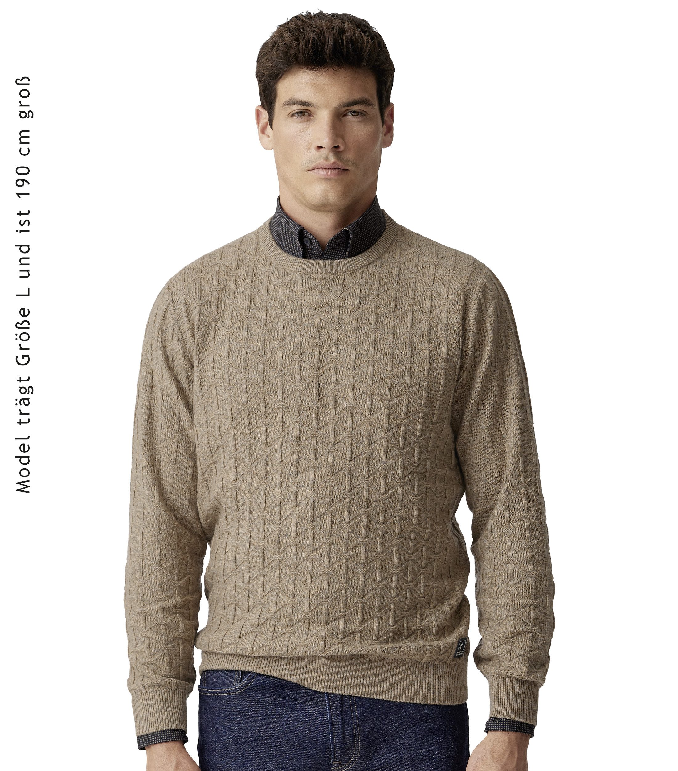 Strickpullover CASAMODA Pullover uni