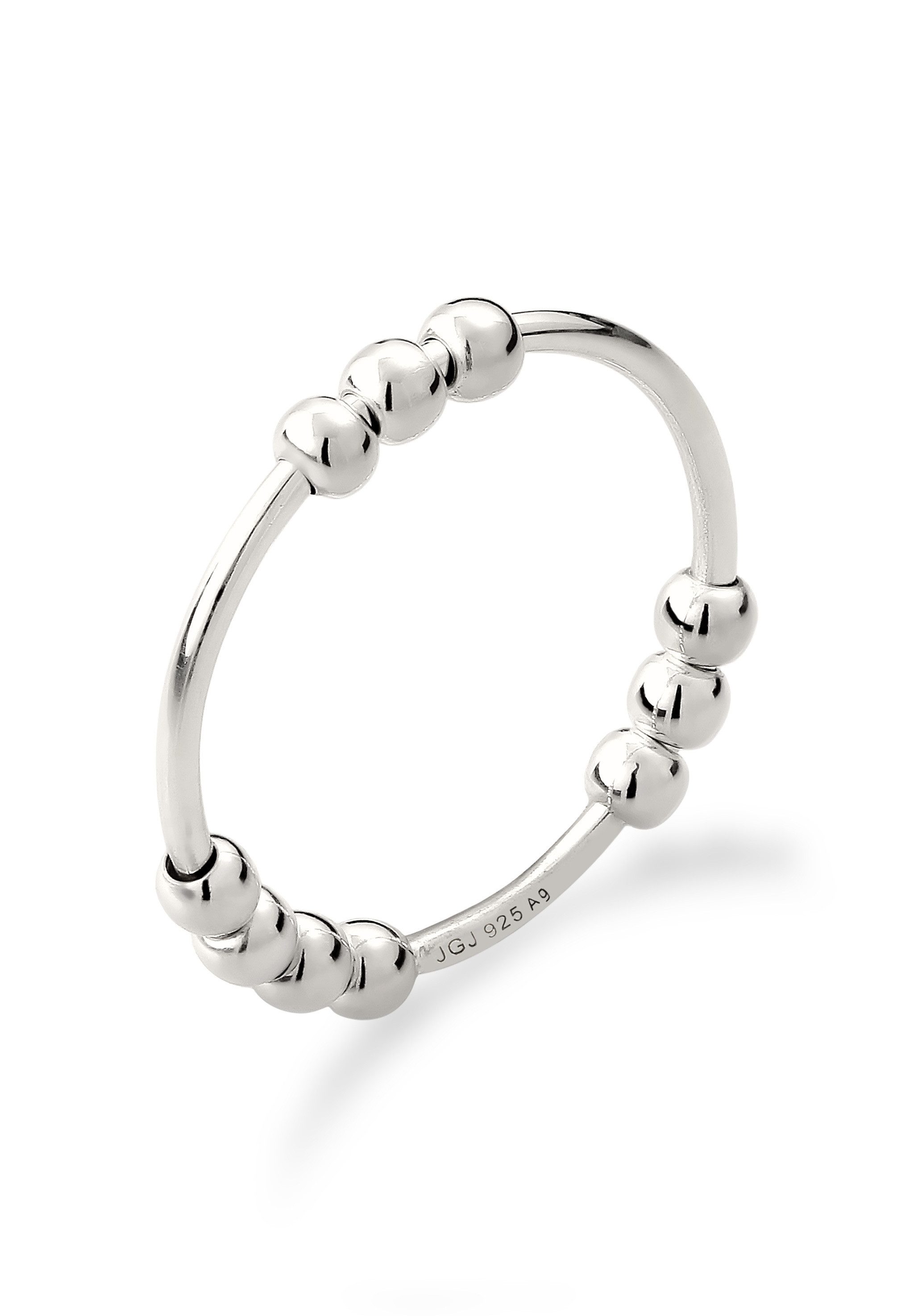 Elli Fingerring Kugel Design 925 Sterling Silber