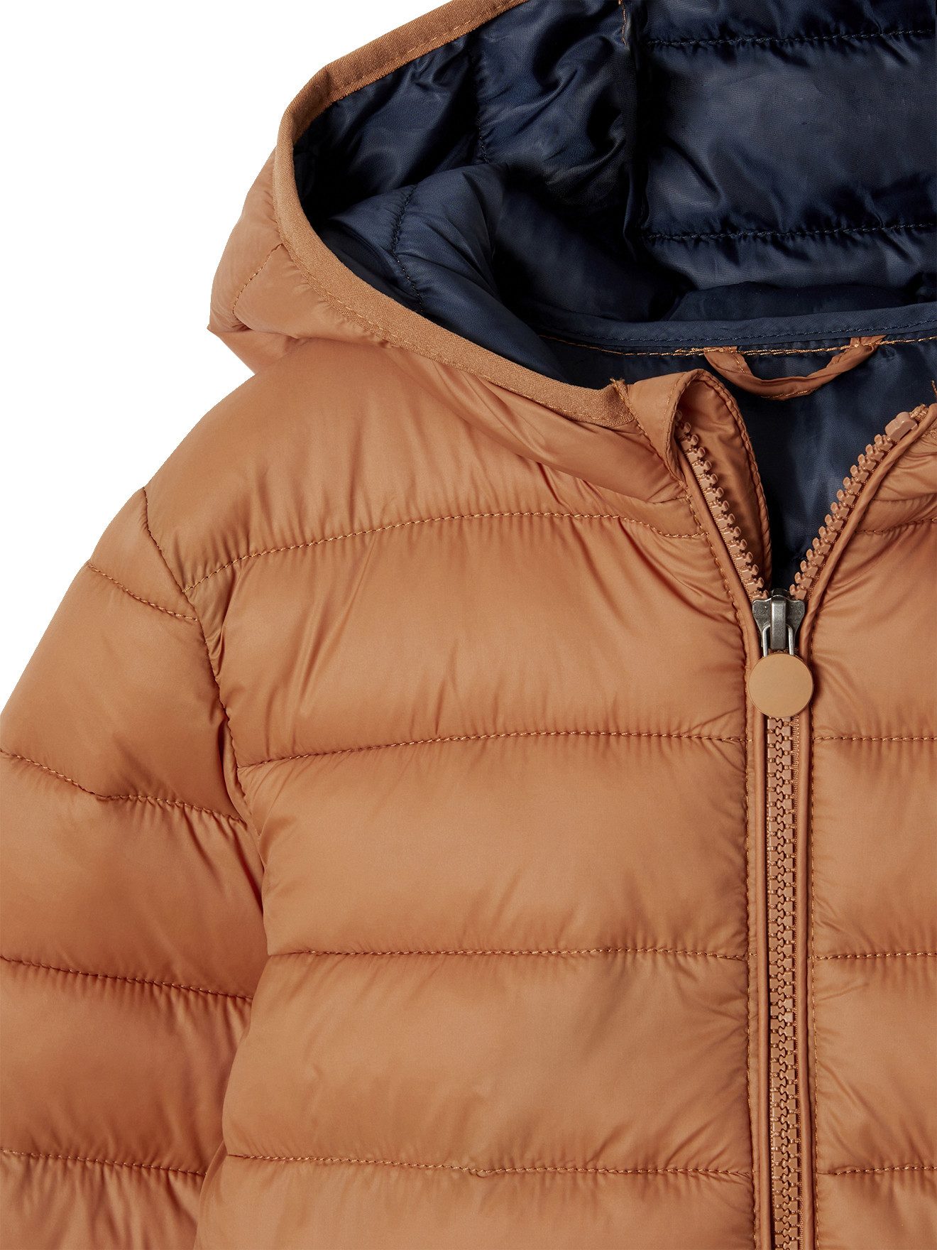 vertbaudet Steppjacke Jungen Steppjacke mit Kapuze, Übergangsjacke – Bild 4 von 5