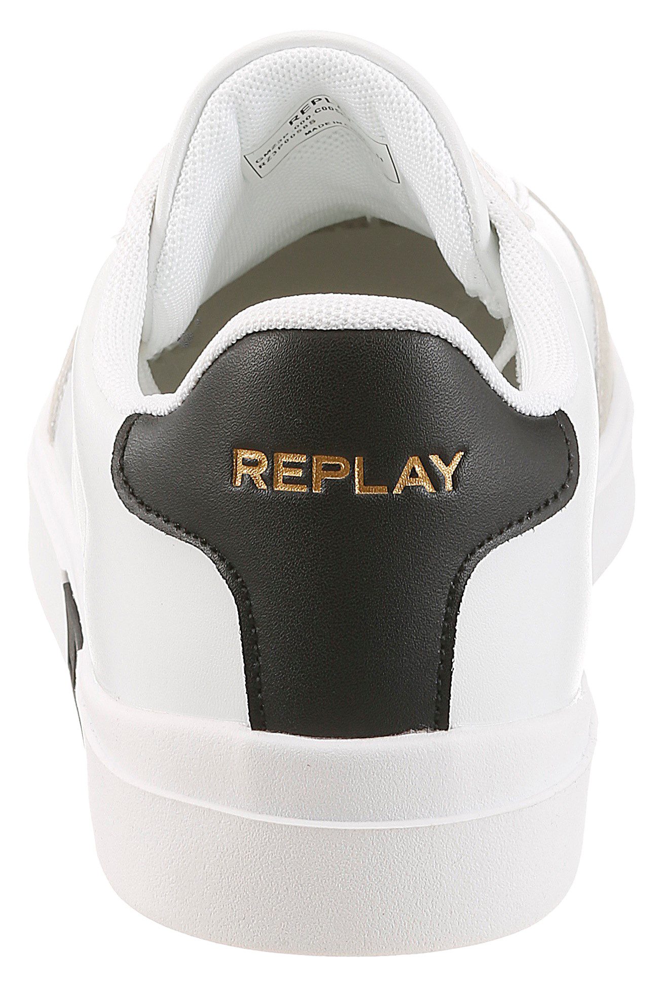 Replay Sneaker Halbschuh, Schnürschuh, Freizeitsneaker mit gepolstertem Schaftrand