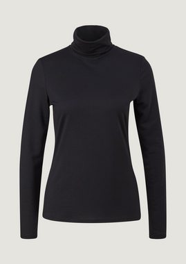 Comma Shirttop Longsleeve mit Rollkragen