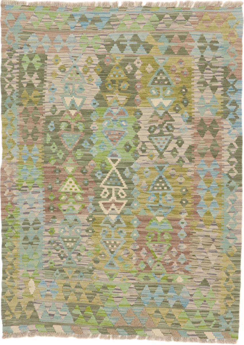 Orientteppich Kelim Afghan Heritage 102x140 Handgewebter Moderner Orientteppich, Nain Trading, rechteckig, Höhe: 3 mm