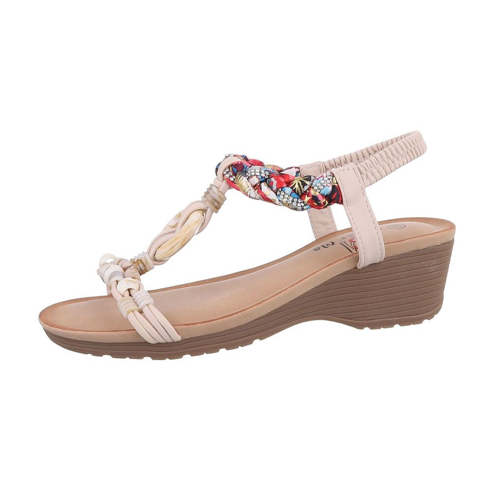 Damen Freizeit Keilsandalette