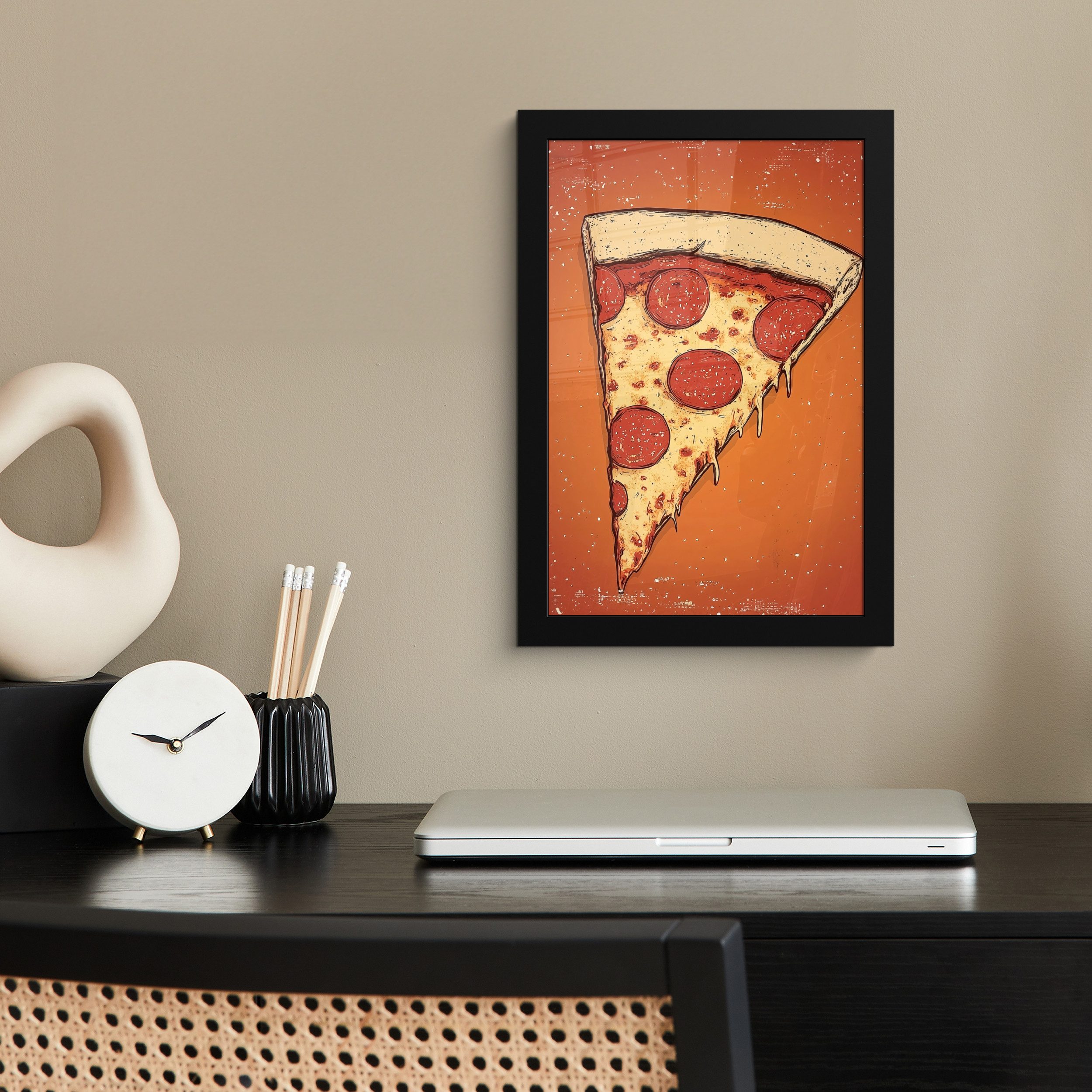 MuchoWow Poster Pizza - Käse - günstig online kaufen