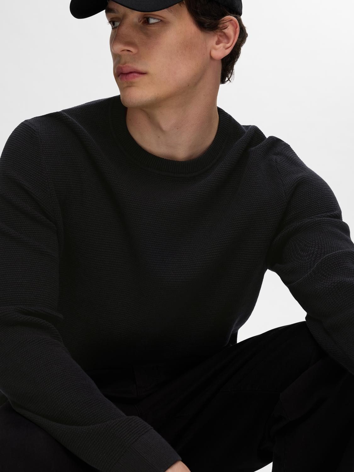 SELECTED HOMME Strickpullover SLHROSS LS KNIT günstig online kaufen
