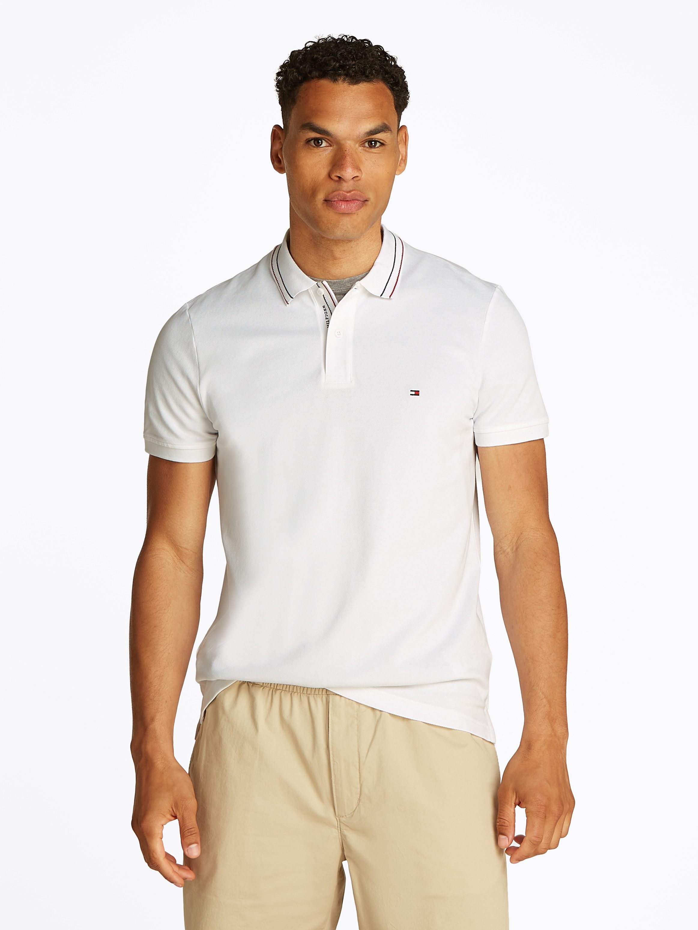 Tommy Hilfiger Poloshirt PLACKET INTEREST REG günstig online kaufen