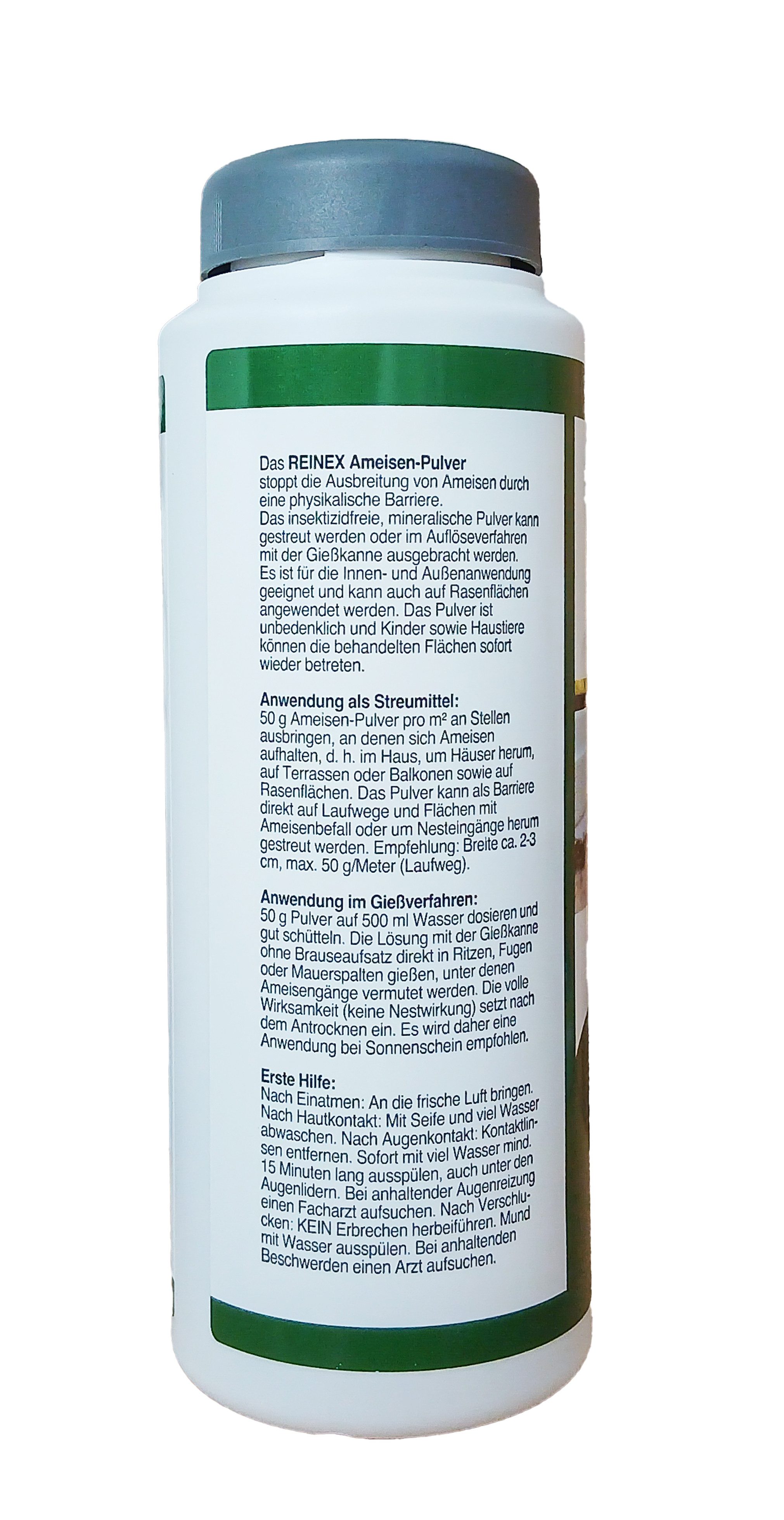 Reinex Insektenspray AMEISEN PULVER 250g Streumittel Ameisenabwehr Ameisenmittel 46, 250 g, gegen Ameisen