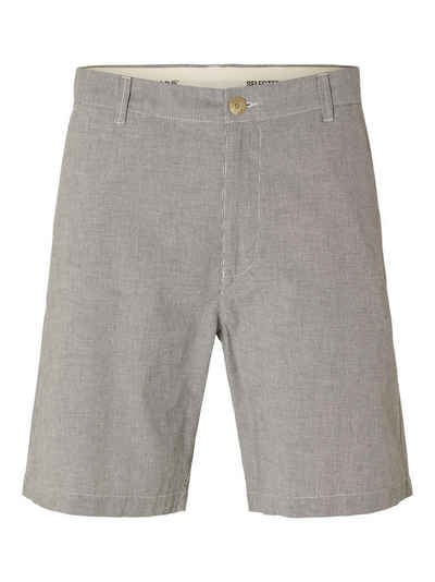 SELECTED HOMME Stoffhose SLHREGULAR BILL STRUCTURED SHORTS