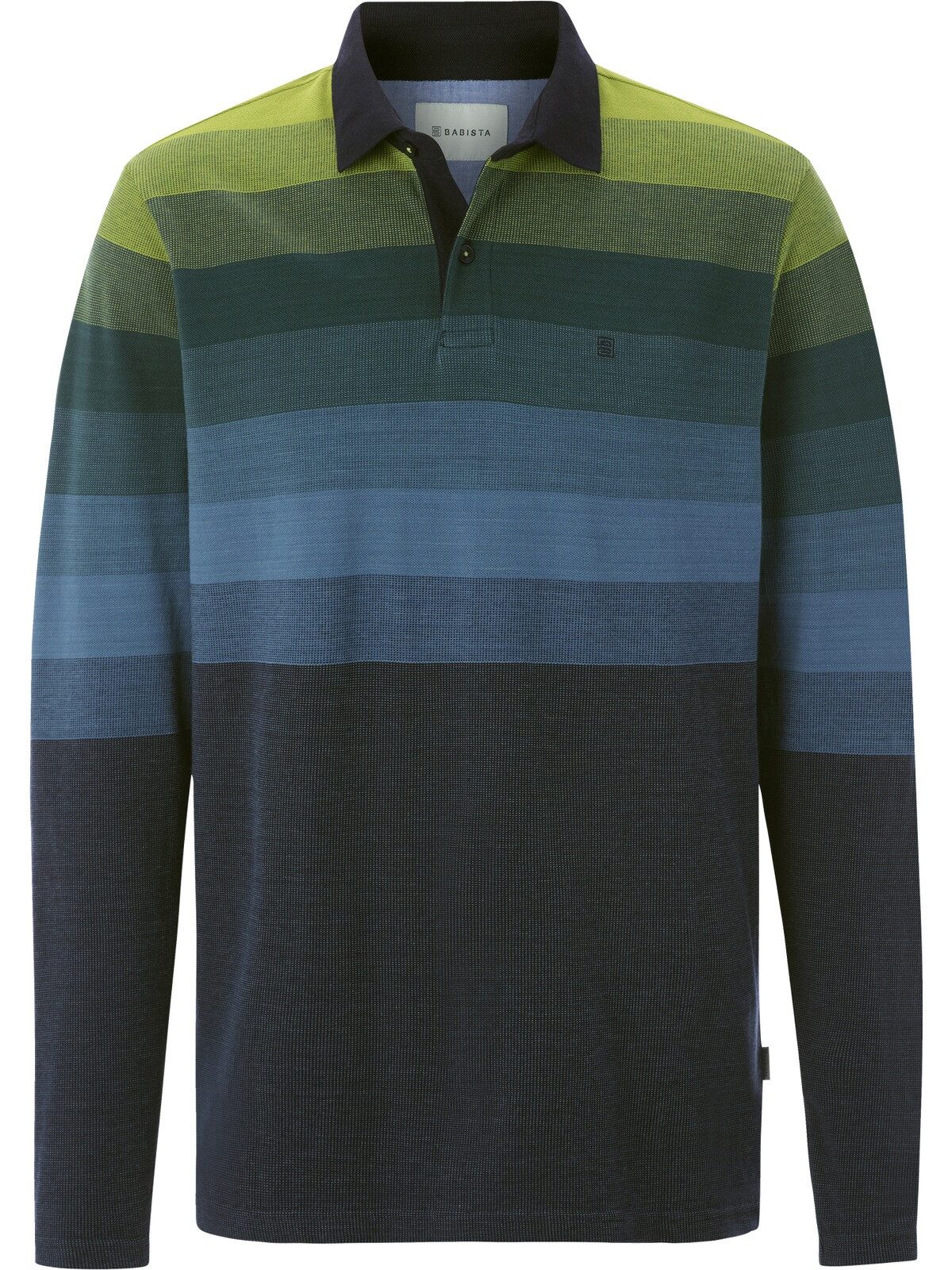 Langarm-Poloshirt LEMIN