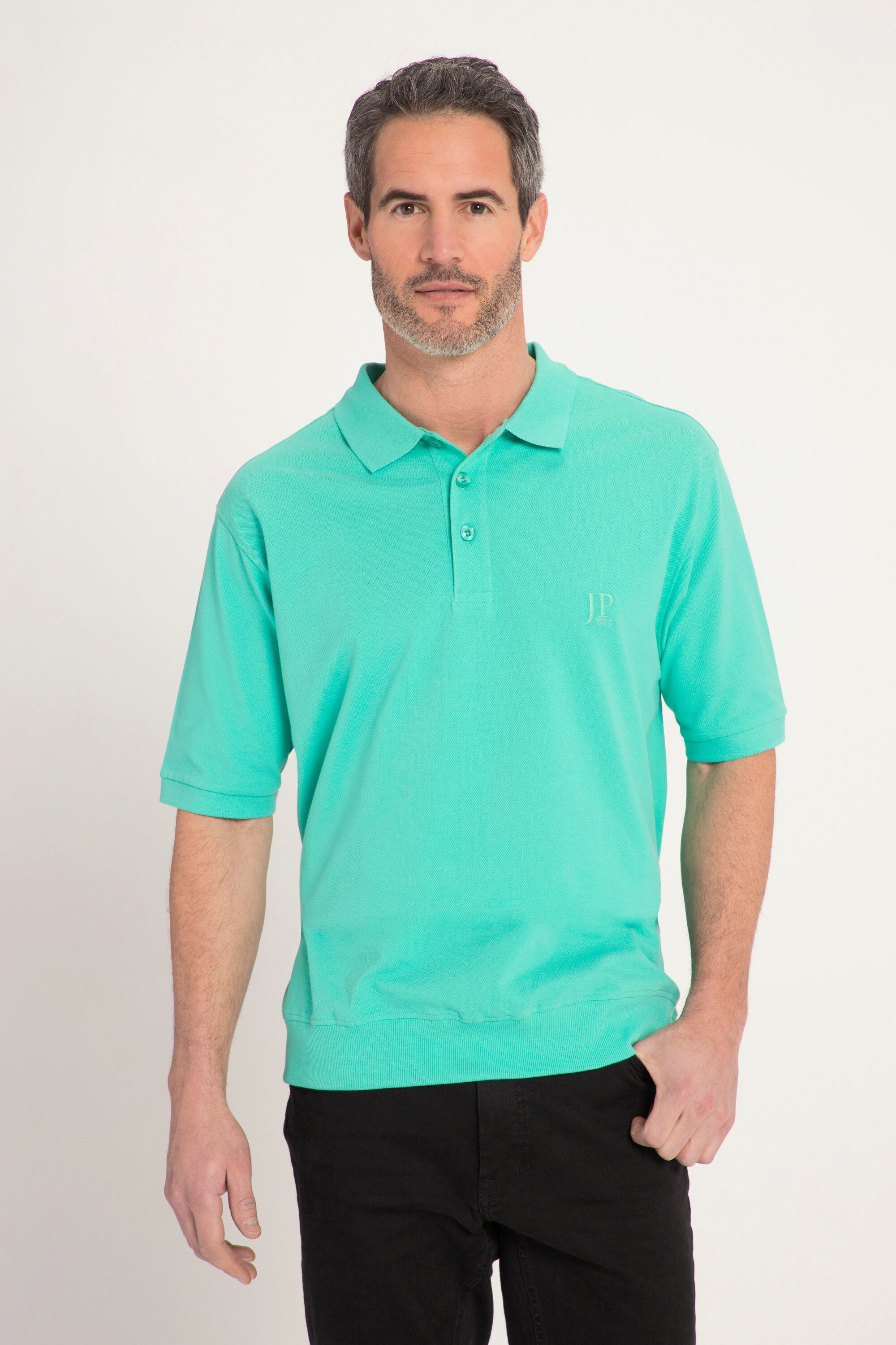 JP1880 Poloshirt Poloshirt Bauchfit Basic Halbarm Piqué günstig online kaufen