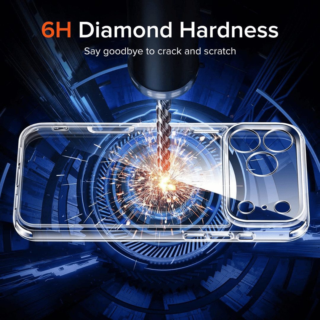 SmartUP Smartphone-Hülle für Apple iPhone 18 Pro Silikon Handyhülle Slim Case Cover Transparent 6,3, integrierter Kameraschutz, präzise Aussparungen – Bild 5 von 5